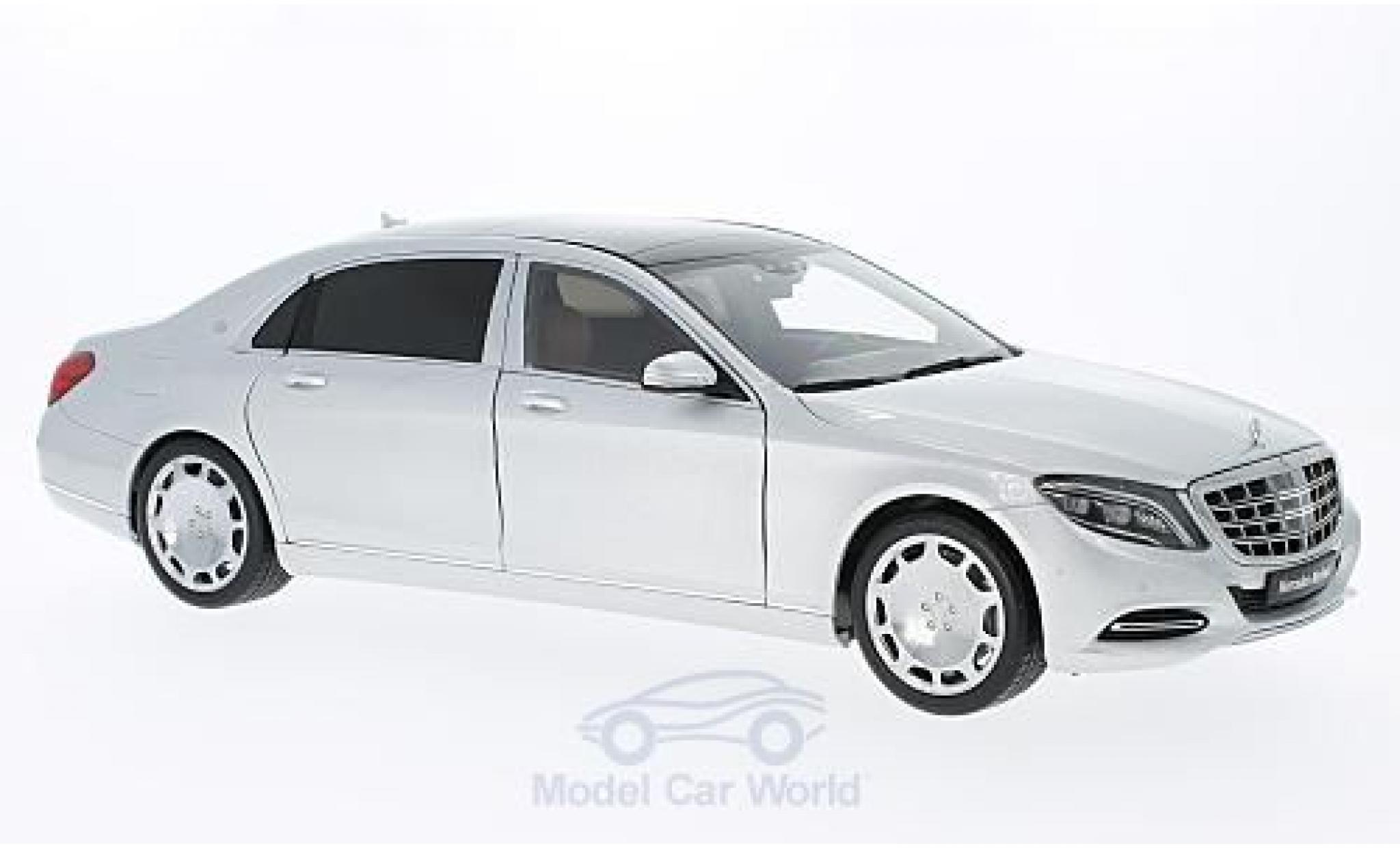 Mercedes CLA 1/18 AUTOart Maybach Classe S (S600) (SWB) grey 2015 diecast model cars