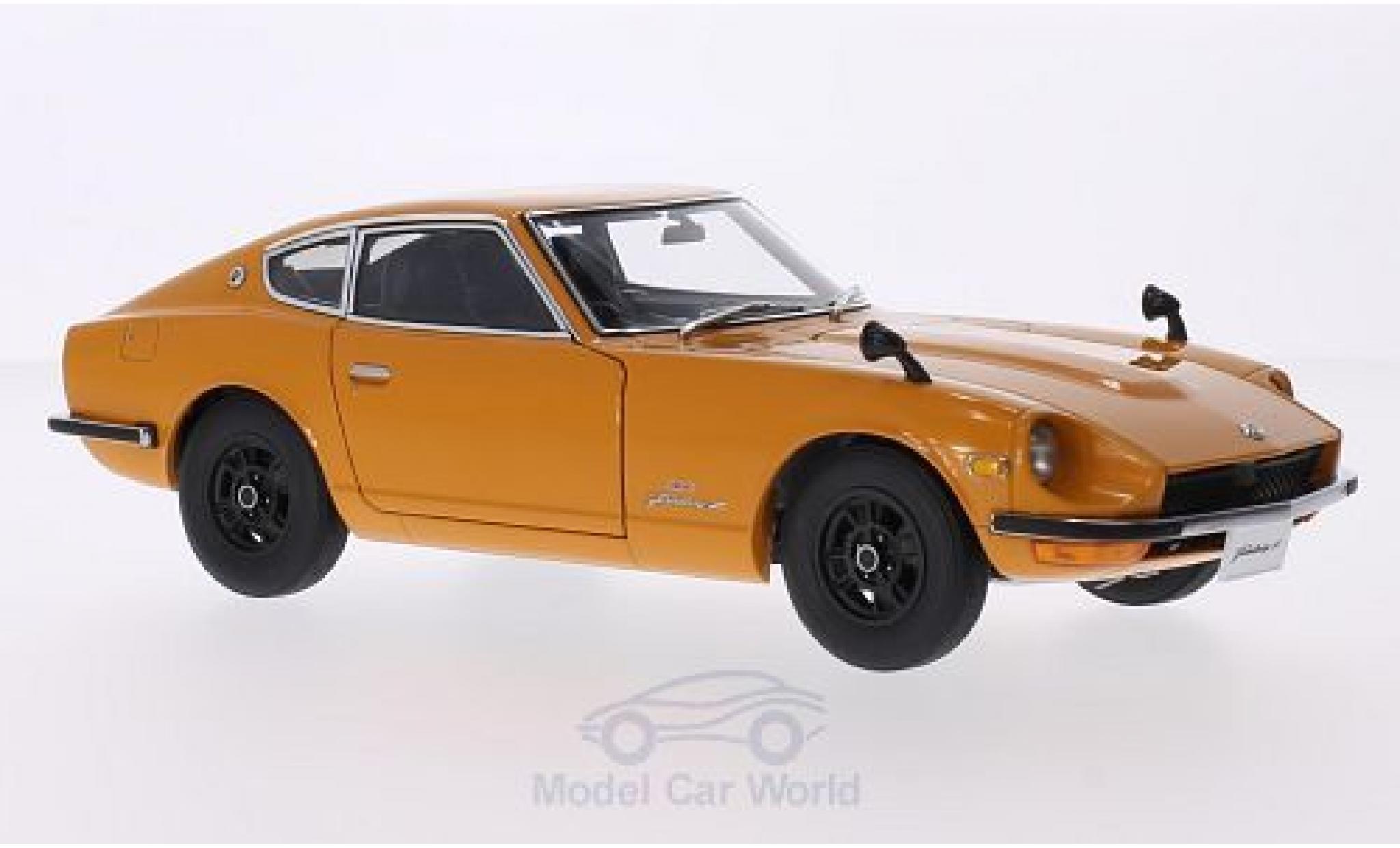 Nissan Fairlady Z 1/18 AUTOart 432 (PS30) orange RHD diecast model cars