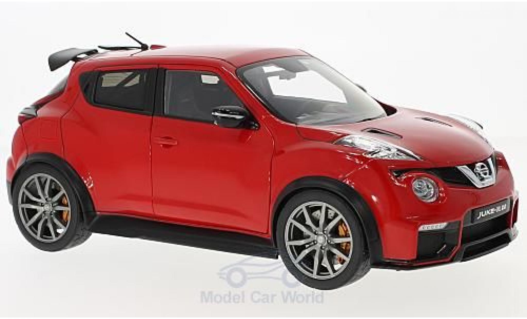 Nissan Juke 1/18 AUTOart -R 2.0 red 2016 diecast model cars