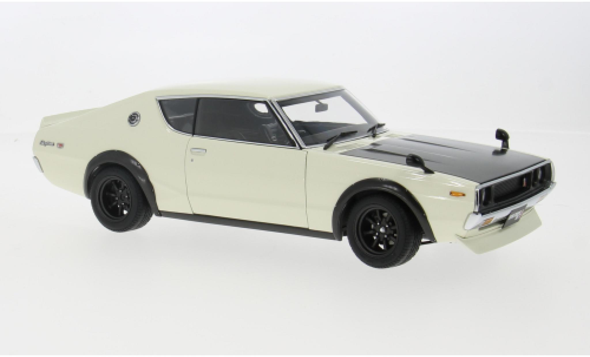 Nissan Skyline 1/18 AUTOart 2000 GT-R (KPGC110) white/carbon 1:18 diecast model cars