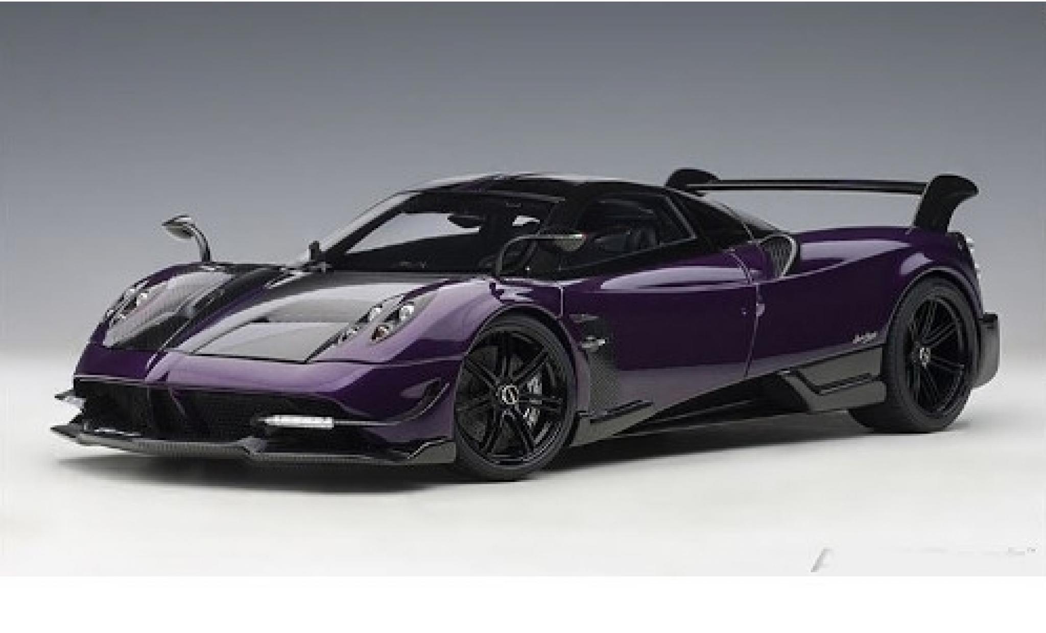 Pagani Huayra 1/18 AUTOart BC metallic lila/carbon 2016 diecast model cars