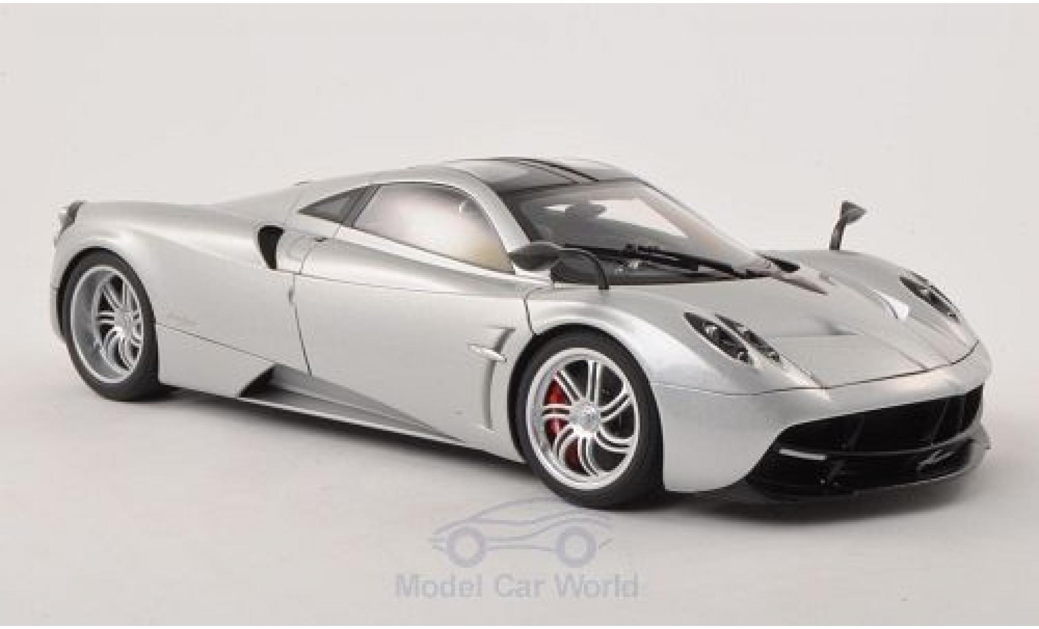 Pagani Huayra 1/18 AUTOart metallic grey 2011 diecast model cars