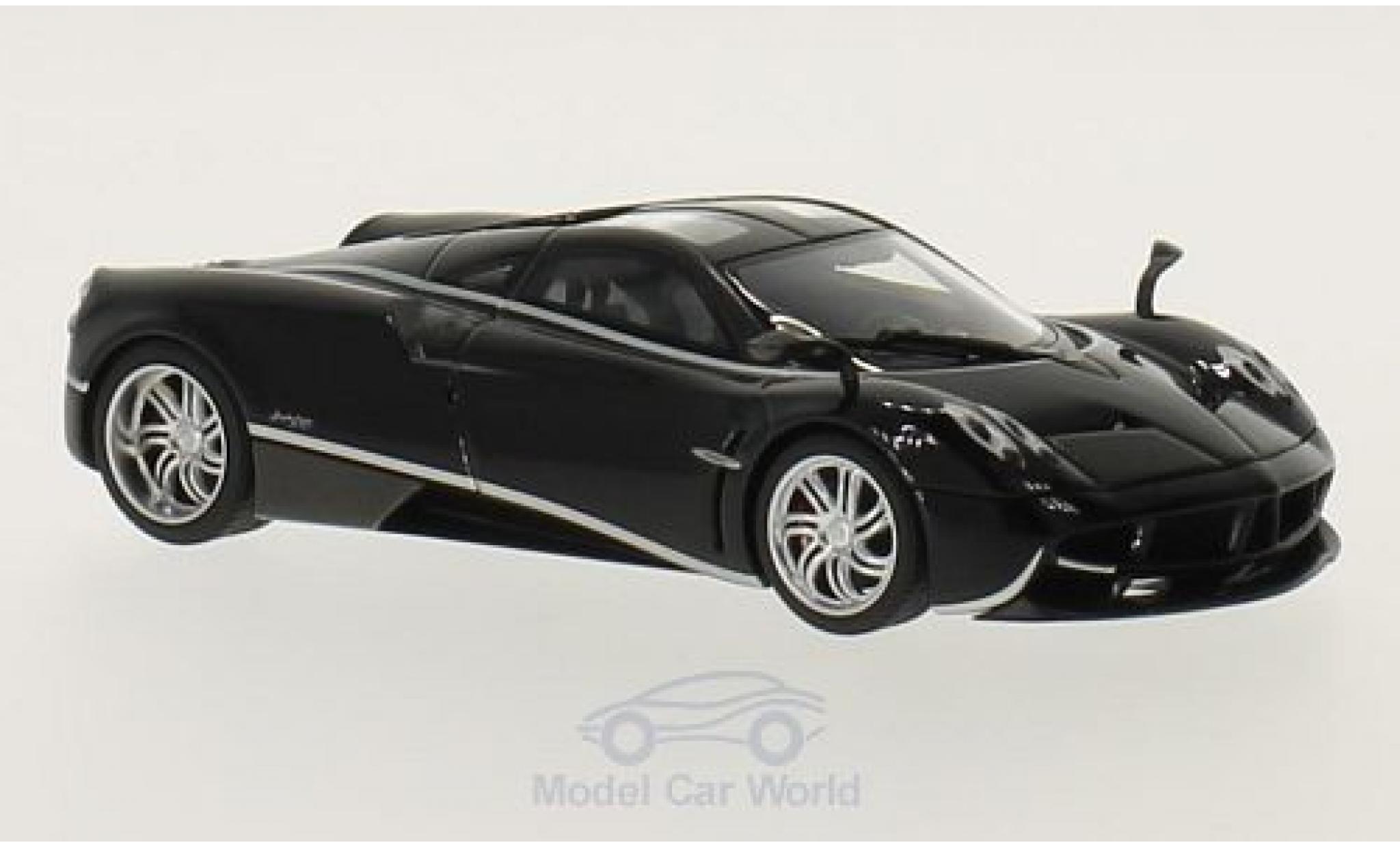 Pagani Huayra 1/43 AUTOart black/grey 2011 diecast model cars