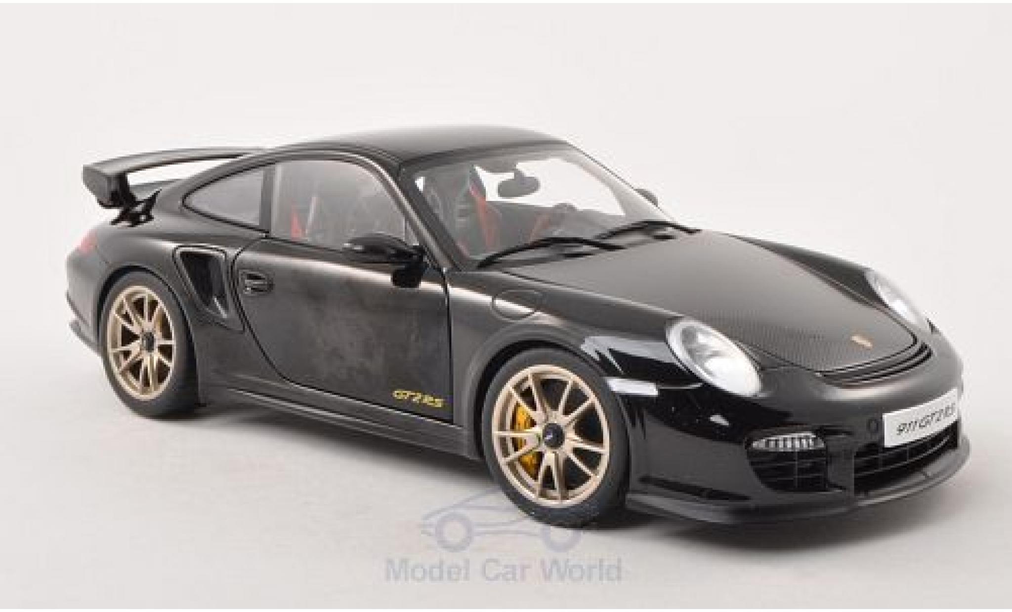 Porsche 997 GT2 RS 1/18 AUTOart 911 () GT2 RS black/carbon 2010 diecast model cars