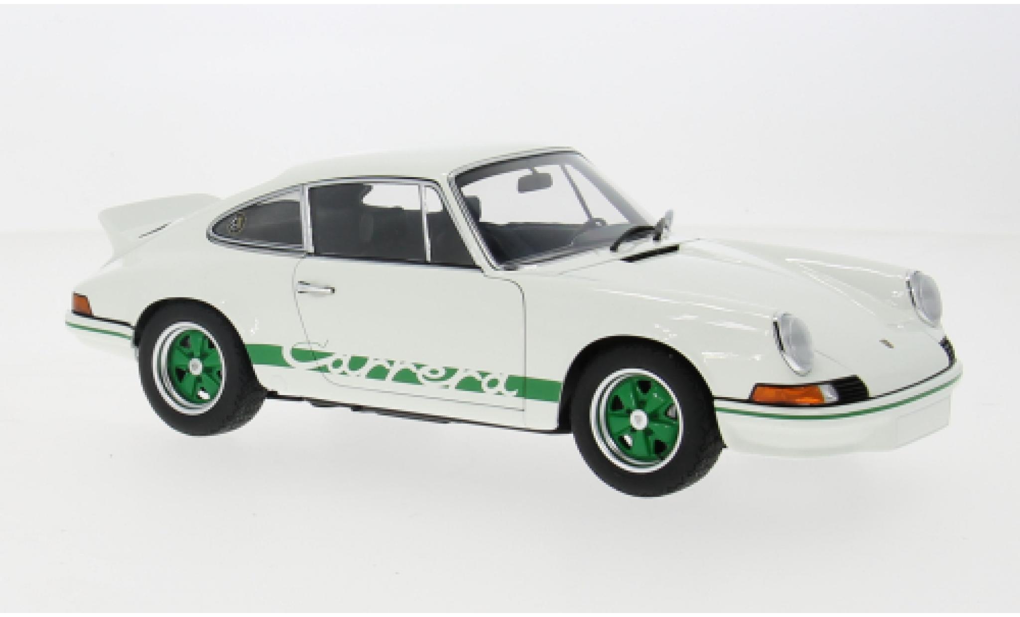 Porsche 911 1/18 AUTOart Carrera 2.7 RS white/green 1:18 diecast model cars