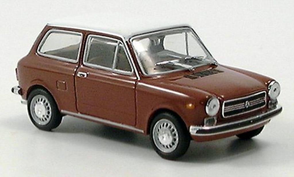 Autobianchi A112 1/43 Starline brown/white diecast model cars