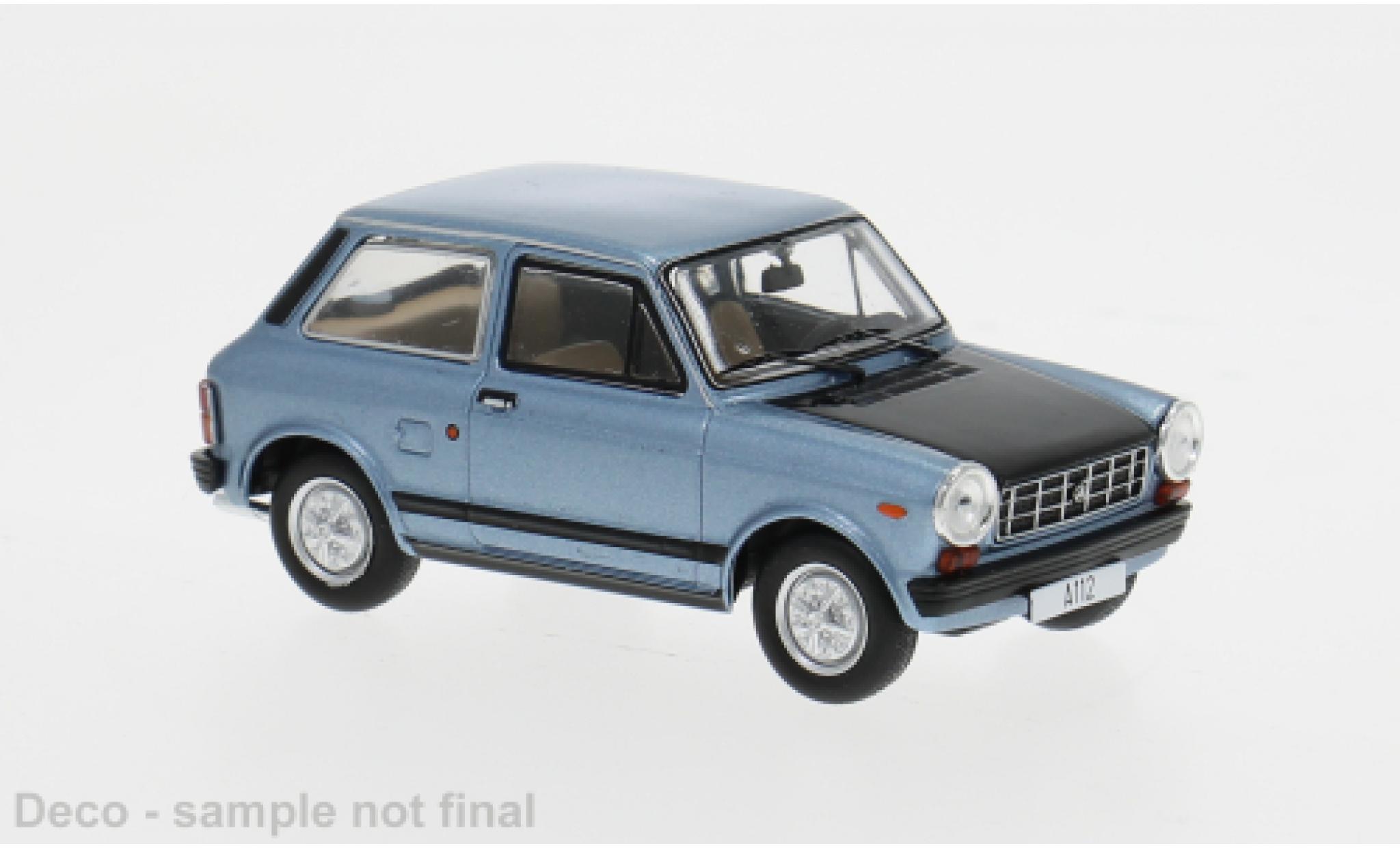Autobianchi A112 1/43 IXO blue 1980 1:43 diecast model cars
