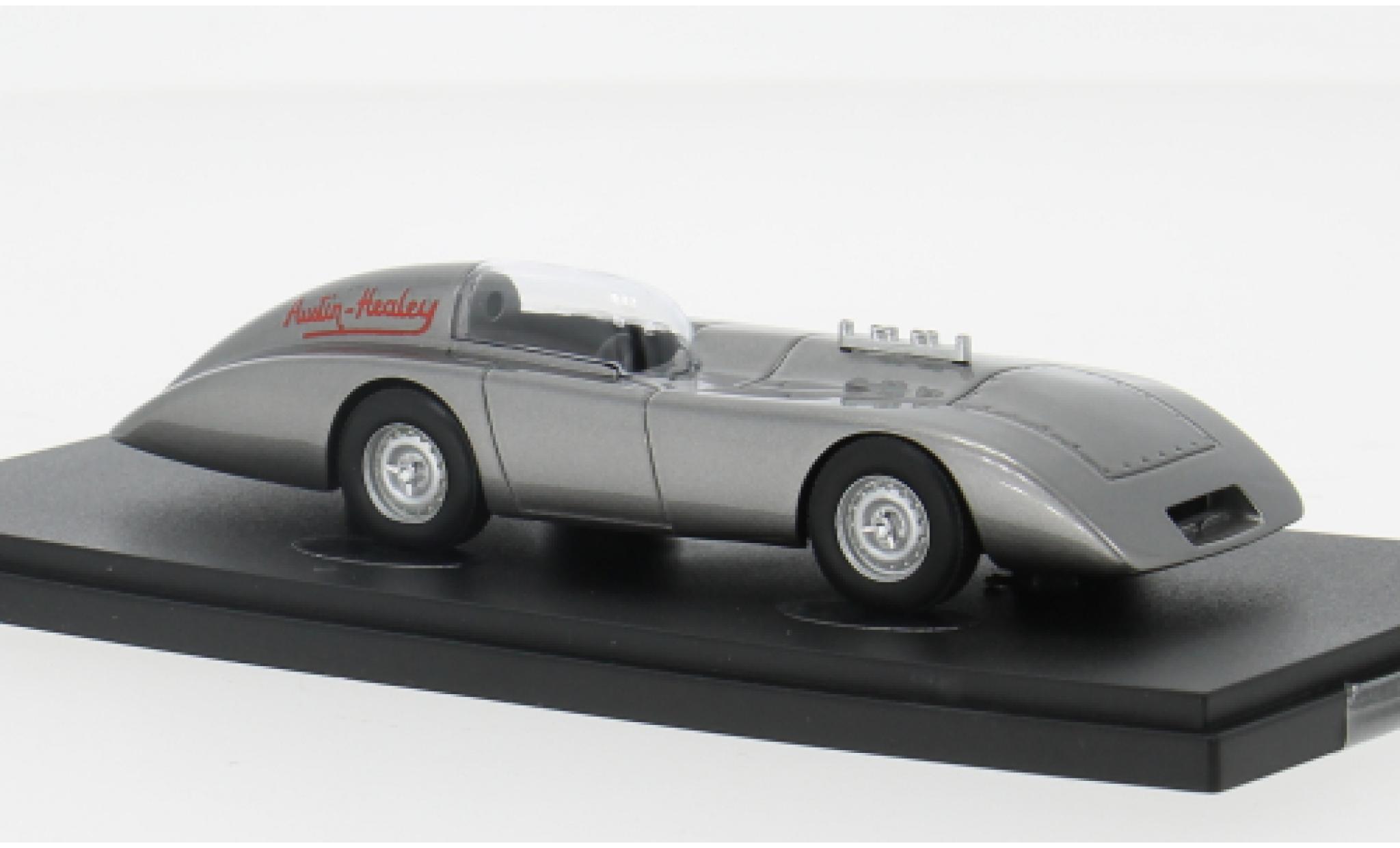 Austin Healey 100 1/43 AutoCult S Streamliner silver 1956 1:43 diecast model cars