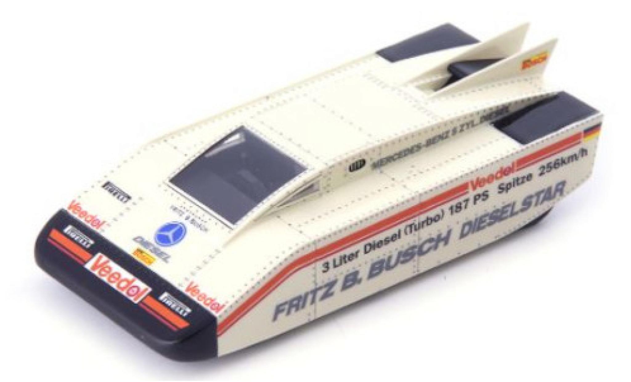 Mercedes CLA 1/43 AutoCult Fritz B. Busch Dieselstar beige clair/D&eacute;corer 1975 diecast model cars