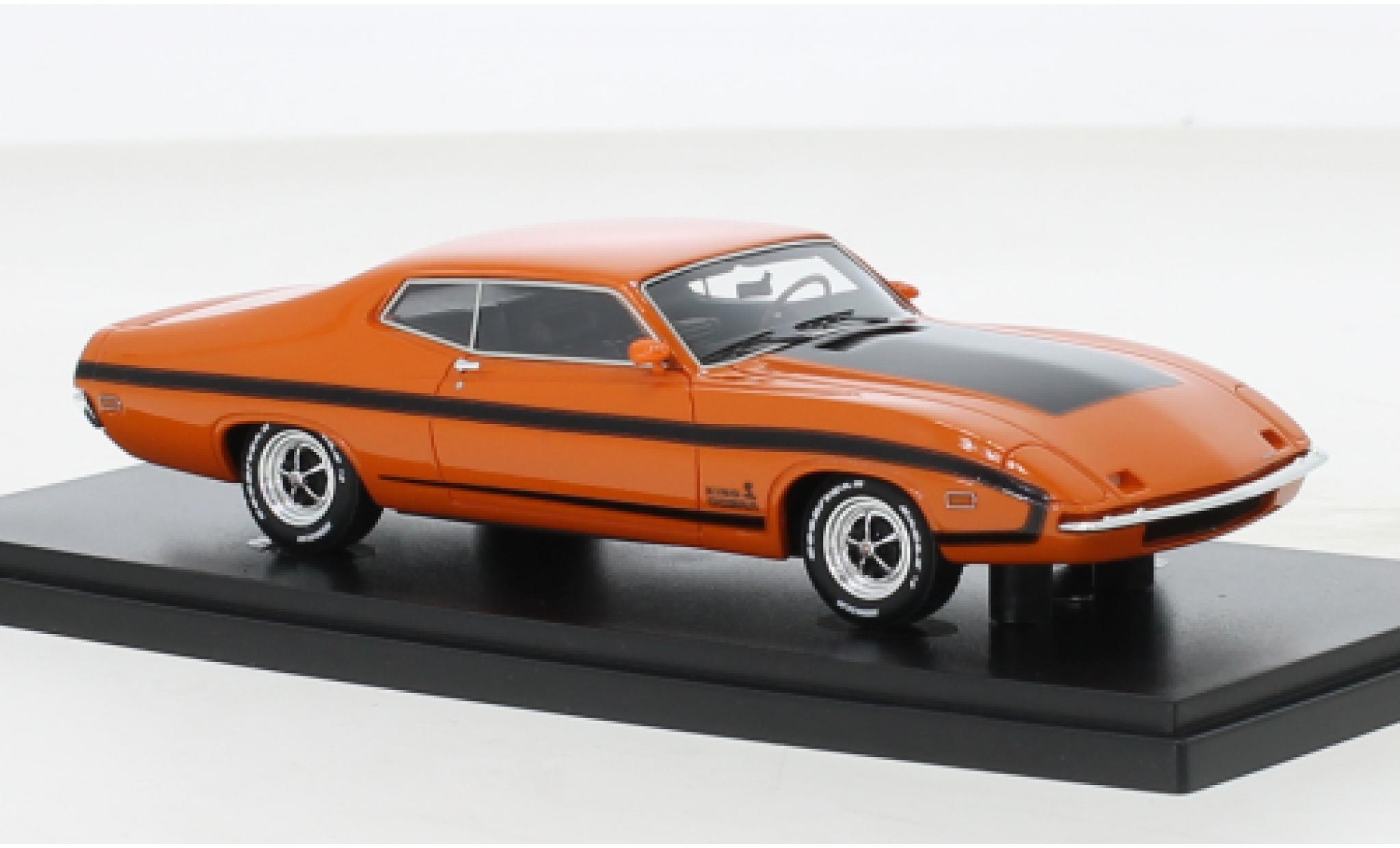 Ford Torino 1/43 AutoCult Autocult/Avenue 43 King Cobra orange/black 1970 diecast model cars