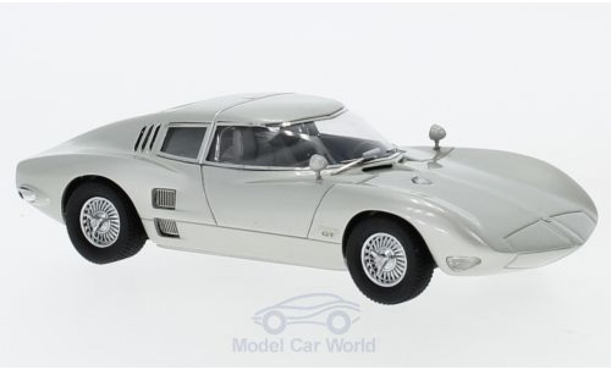 Chevrolet Corvair 1/43 AutoCult Monza GT grey 1963 diecast model cars