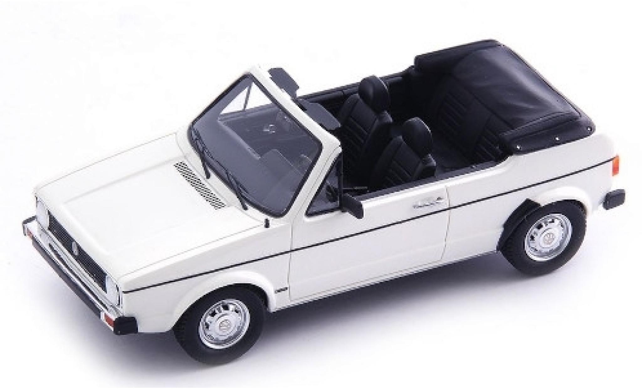 Volkswagen Golf 1/43 AutoCult I Convertible Predotyp white 1976 diecast model cars