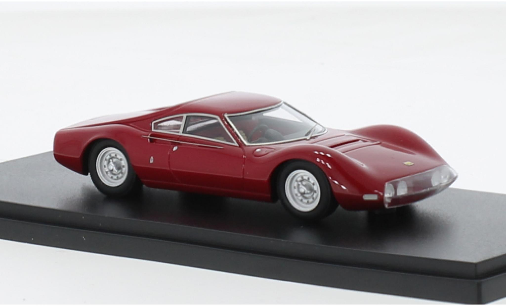 Ferrari Dino 1/43 AutoCult Masterpiece 206P Saloontta Speciale red 1965 diecast model cars