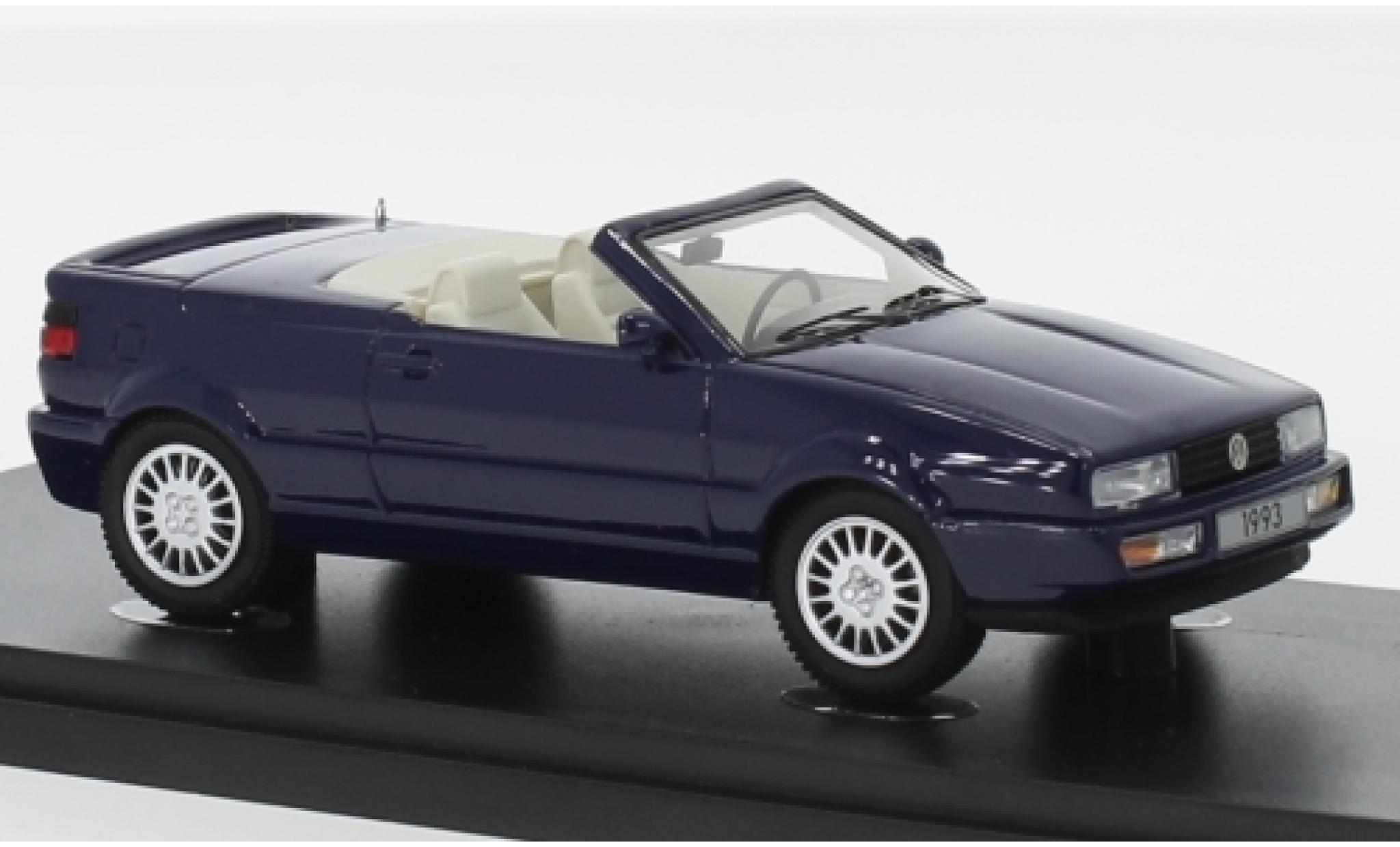 Volkswagen Corrado 1/43 AutoCult Convertible Predotyp metallic blue 1993 diecast model cars