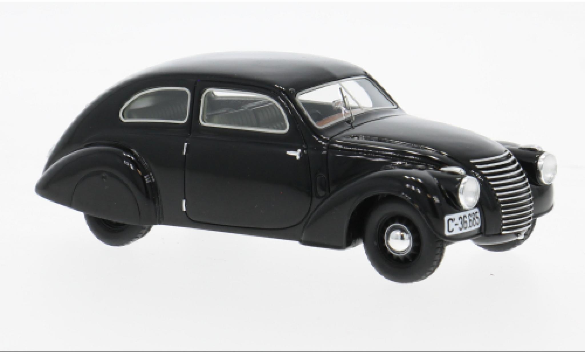 Skoda Rapid 1/43 AutoCult OHV Predotype black 1938 1:43 diecast model cars