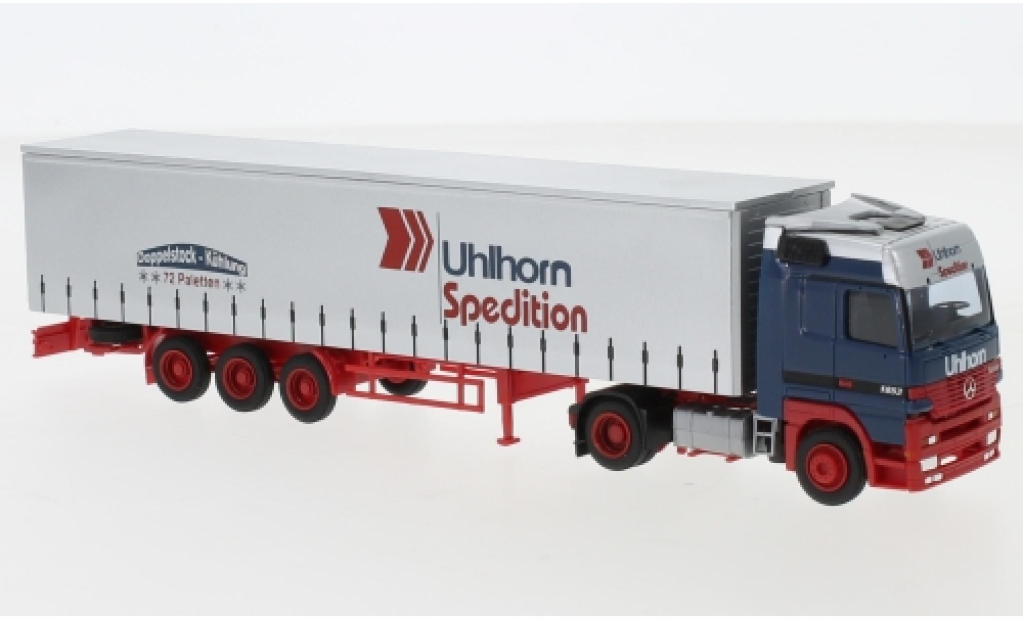 Mercedes Actros 1/87 AWM 1853 Uhlhorn G-KSZ diecast model cars