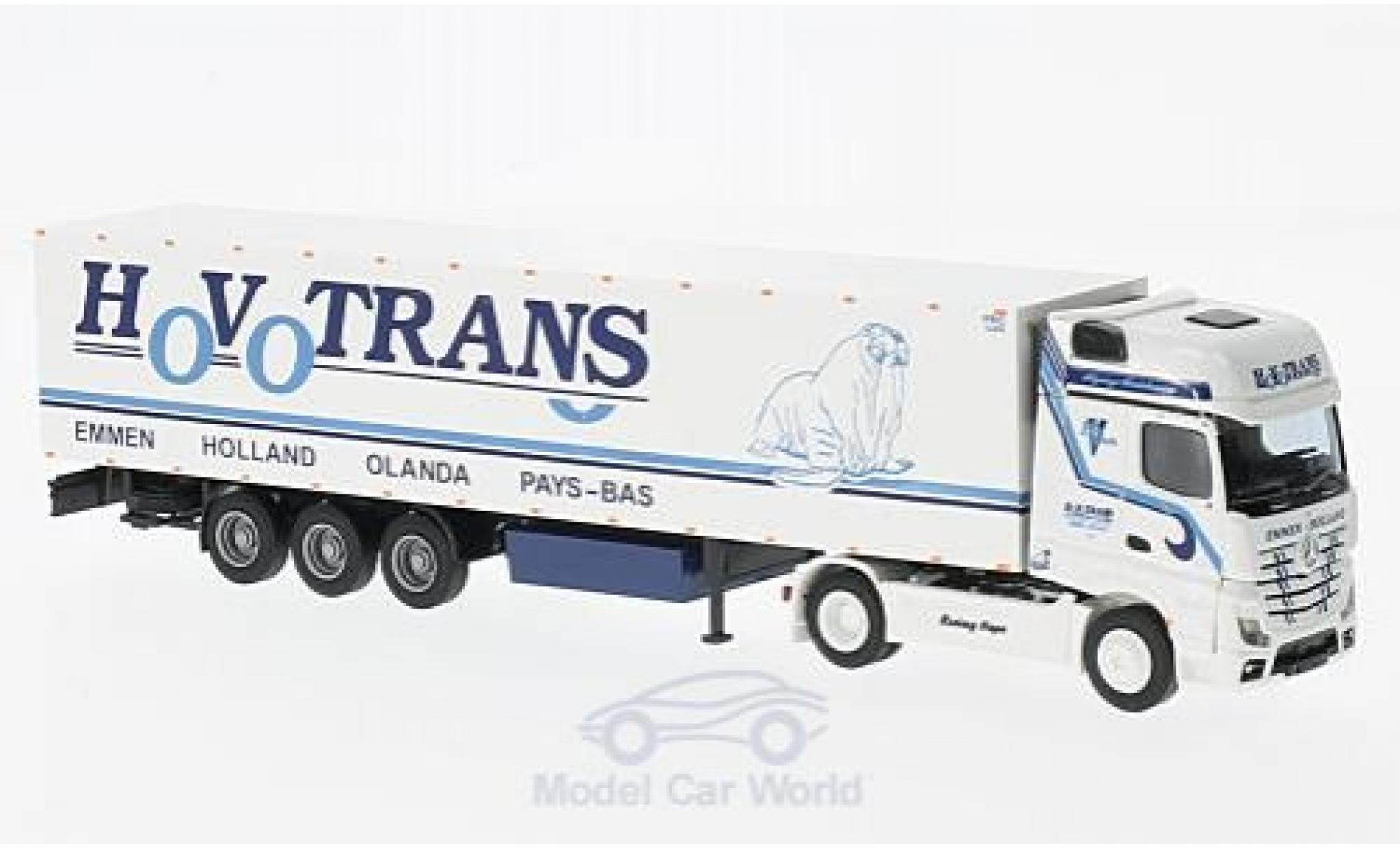 Mercedes Actros 1/87 AWM 2 Giga. Aerop. Hovotrans K&uuml;hl-KSZ diecast model cars