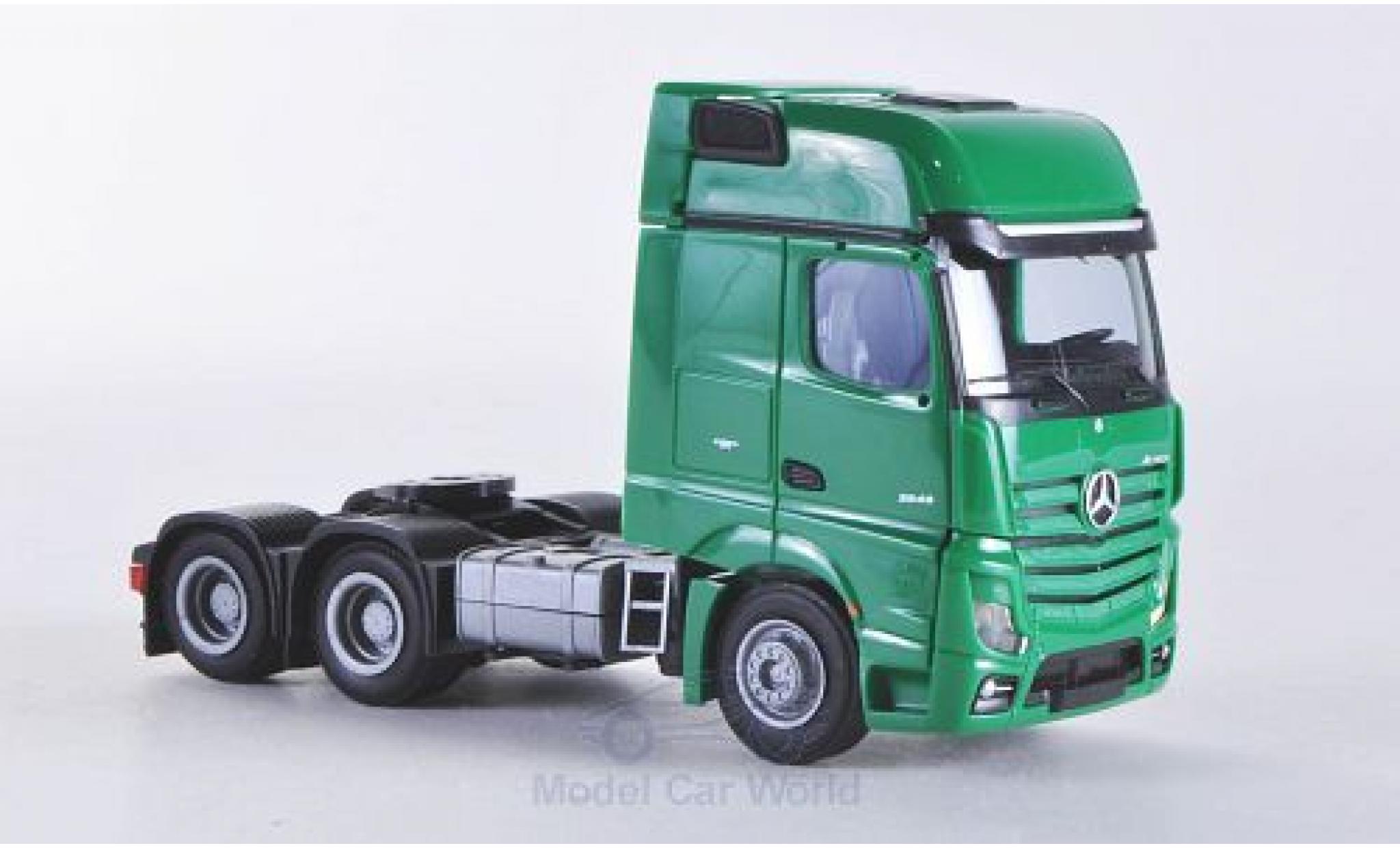 Mercedes Actros 1/87 AWM 2 Giga. green Aerop.-Zugmaschine 3-achsig green diecast model cars