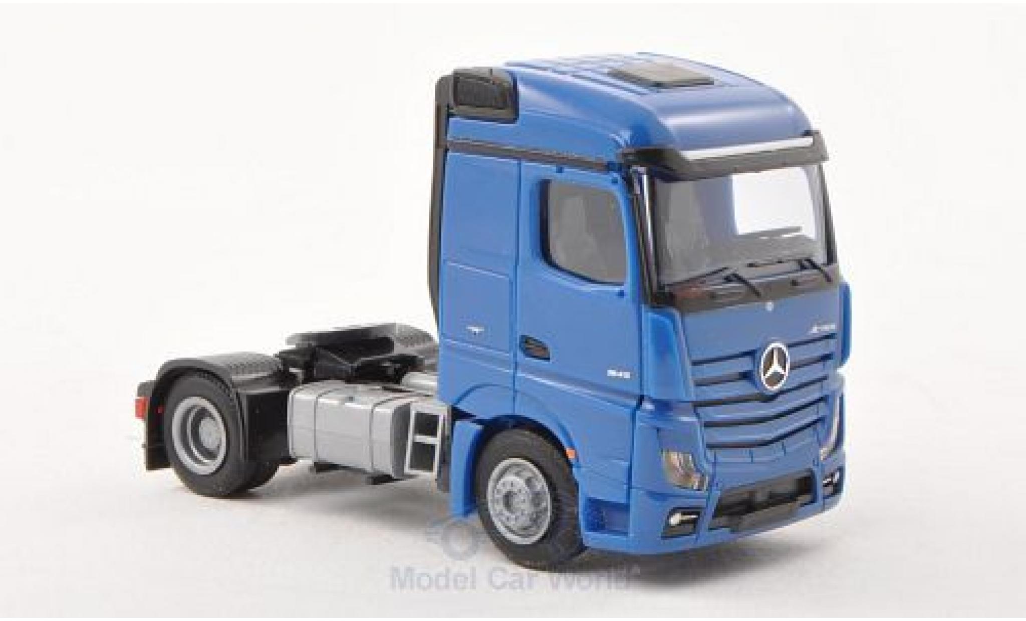 Mercedes Actros 1/87 AWM 2 Streamspace blue Solo-Zugmaschine 2-Achsig blue diecast model cars