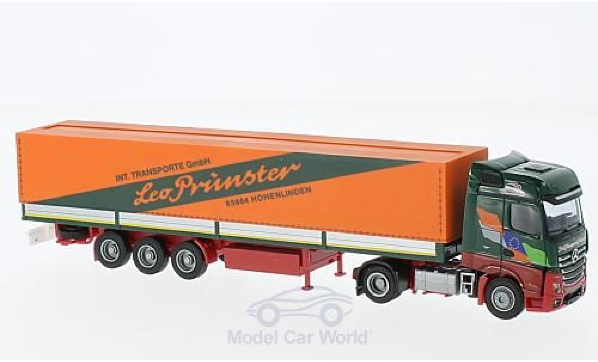 Mercedes Actros 1/87 AWM 2 Big./Aerop. Pr&uuml;nster Pr-SZ diecast model cars