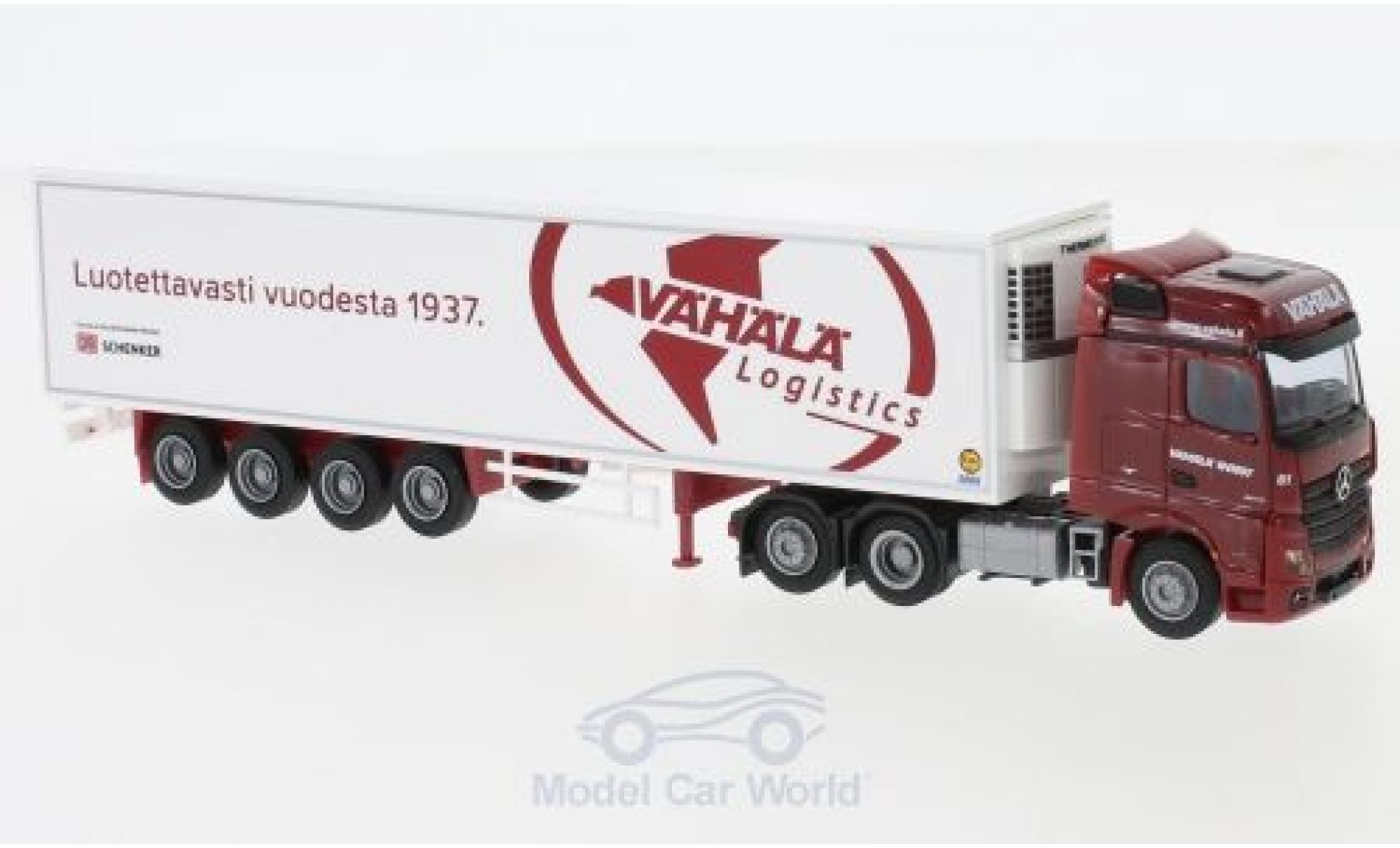 Mercedes Actros 1/87 AWM 2 Big. Aerop. V&auml;h&auml;l&auml; K&uuml;hl-Mega-KSZ diecast model cars