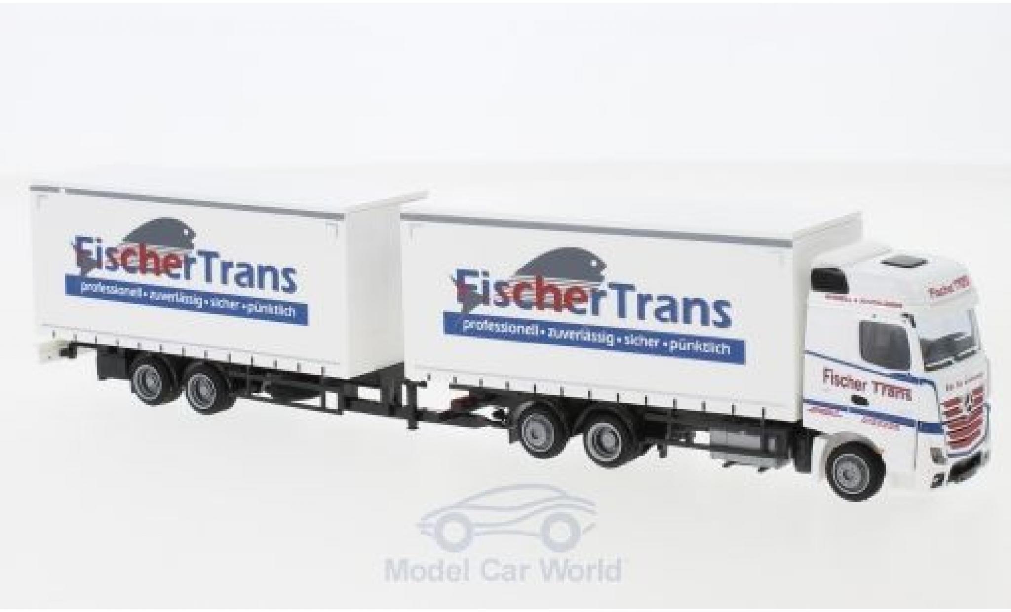 Mercedes Actros 1/87 AWM 2 Bigspace Fischer-Trans Jumbo-G-KTaHZ diecast model cars