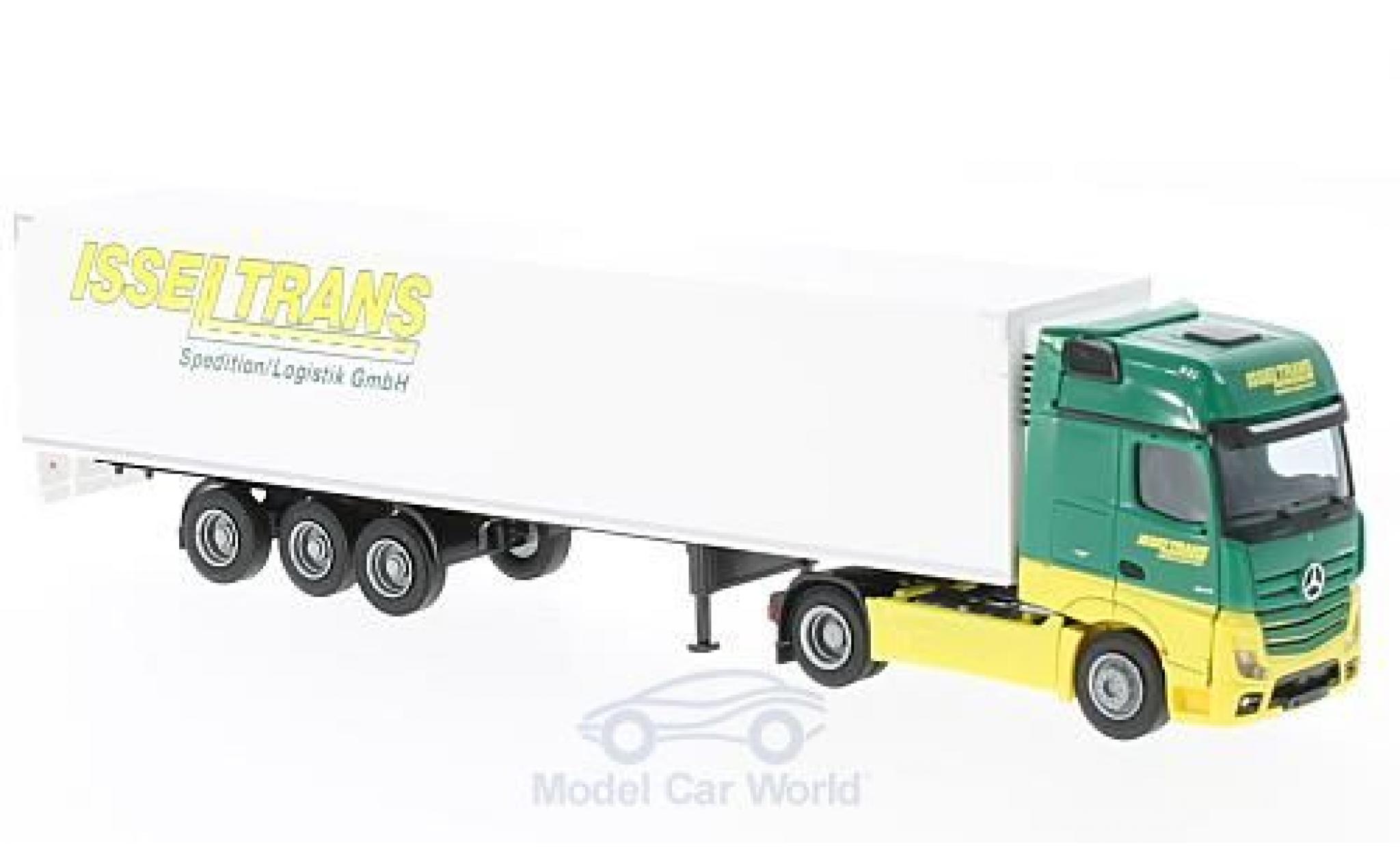 Mercedes Actros 1/87 AWM 2 Giga. Aerop. Isseltrans K&uuml;hl-KSZ diecast model cars