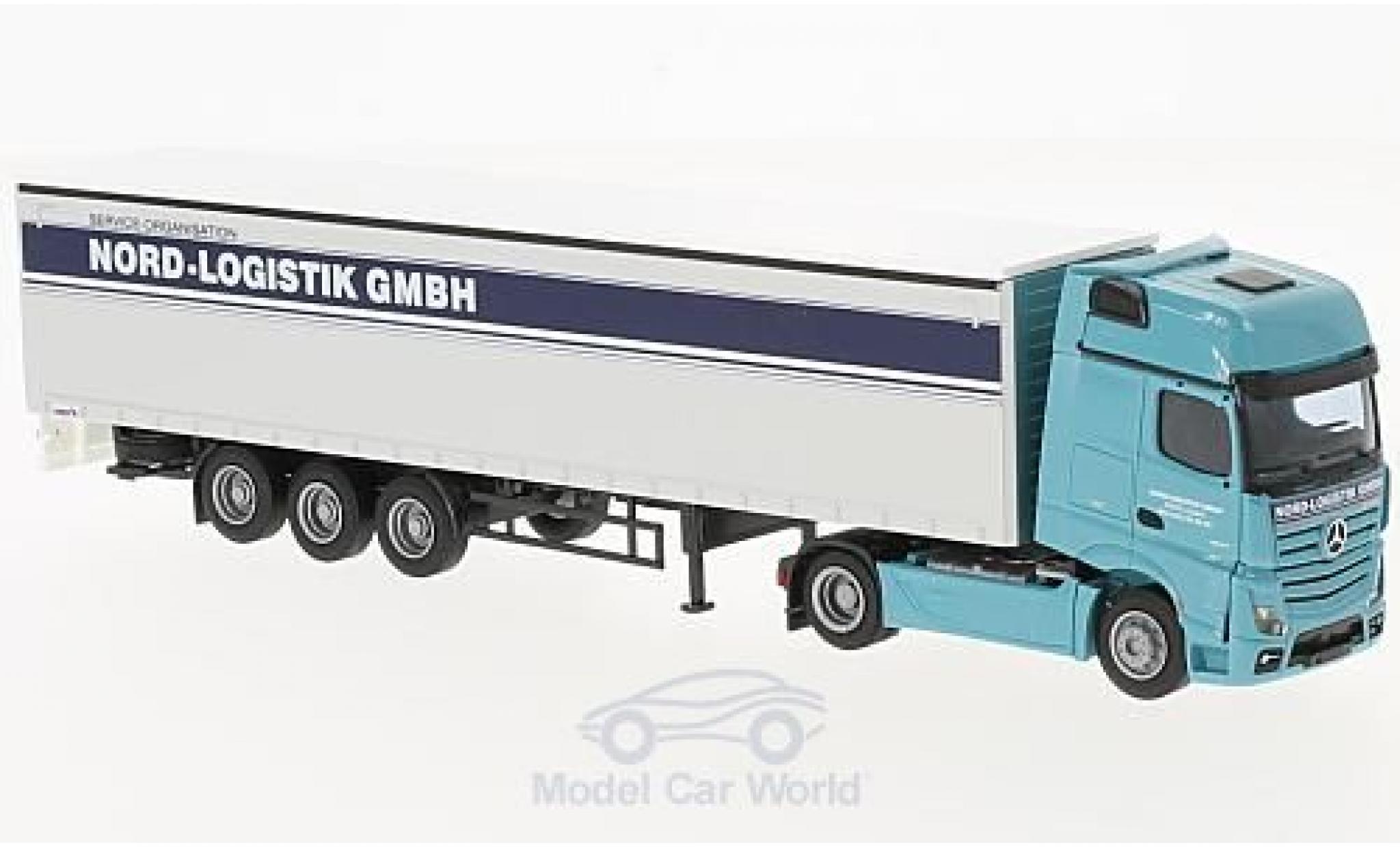 Mercedes Actros 1/87 AWM 2 Giga. / Aerop. Nord Logistik G-KSZ diecast model cars