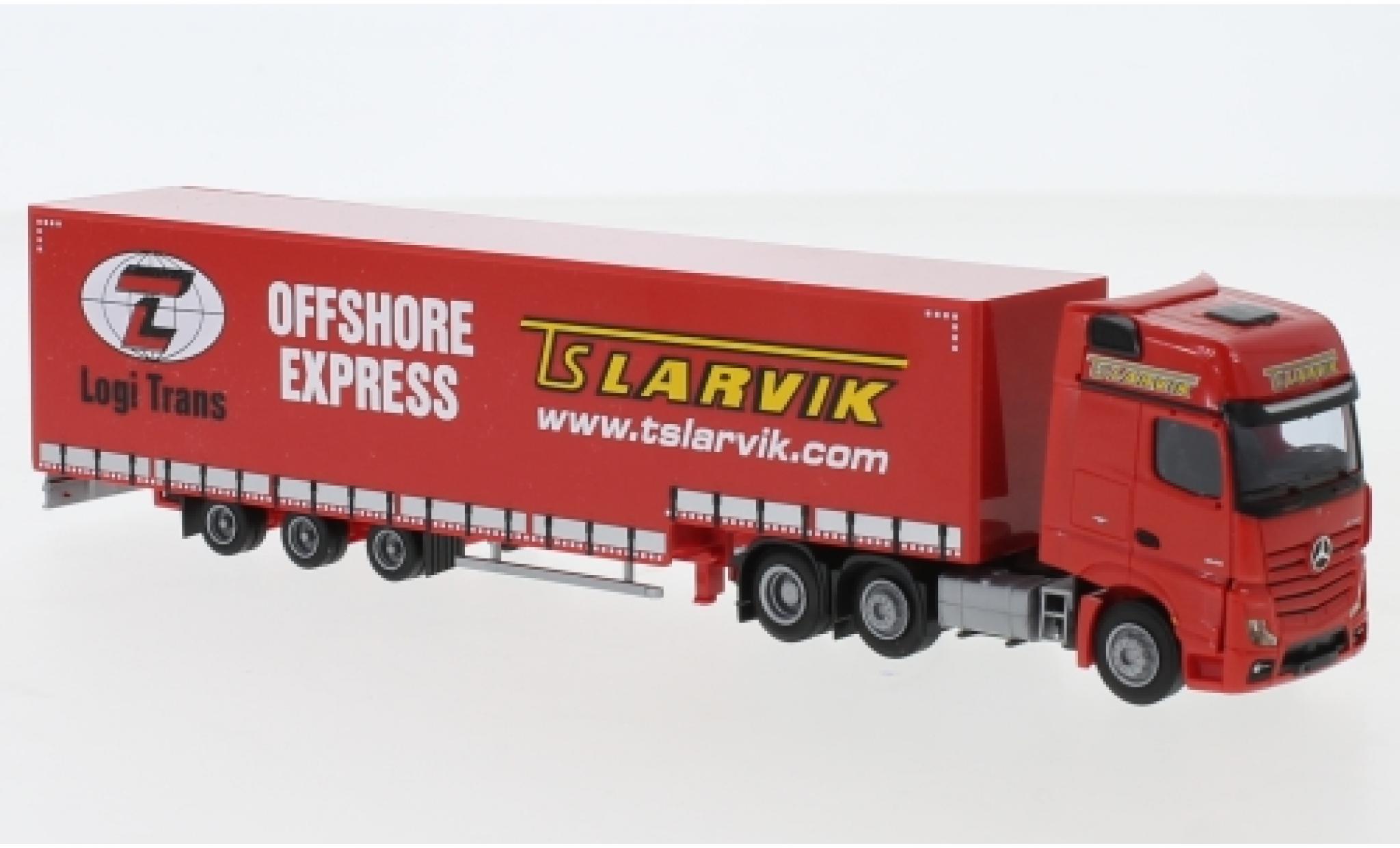Mercedes Actros 1/87 AWM 2 Giga. / Aerop. TS Larvik Jumbo-G-KSZ diecast model cars