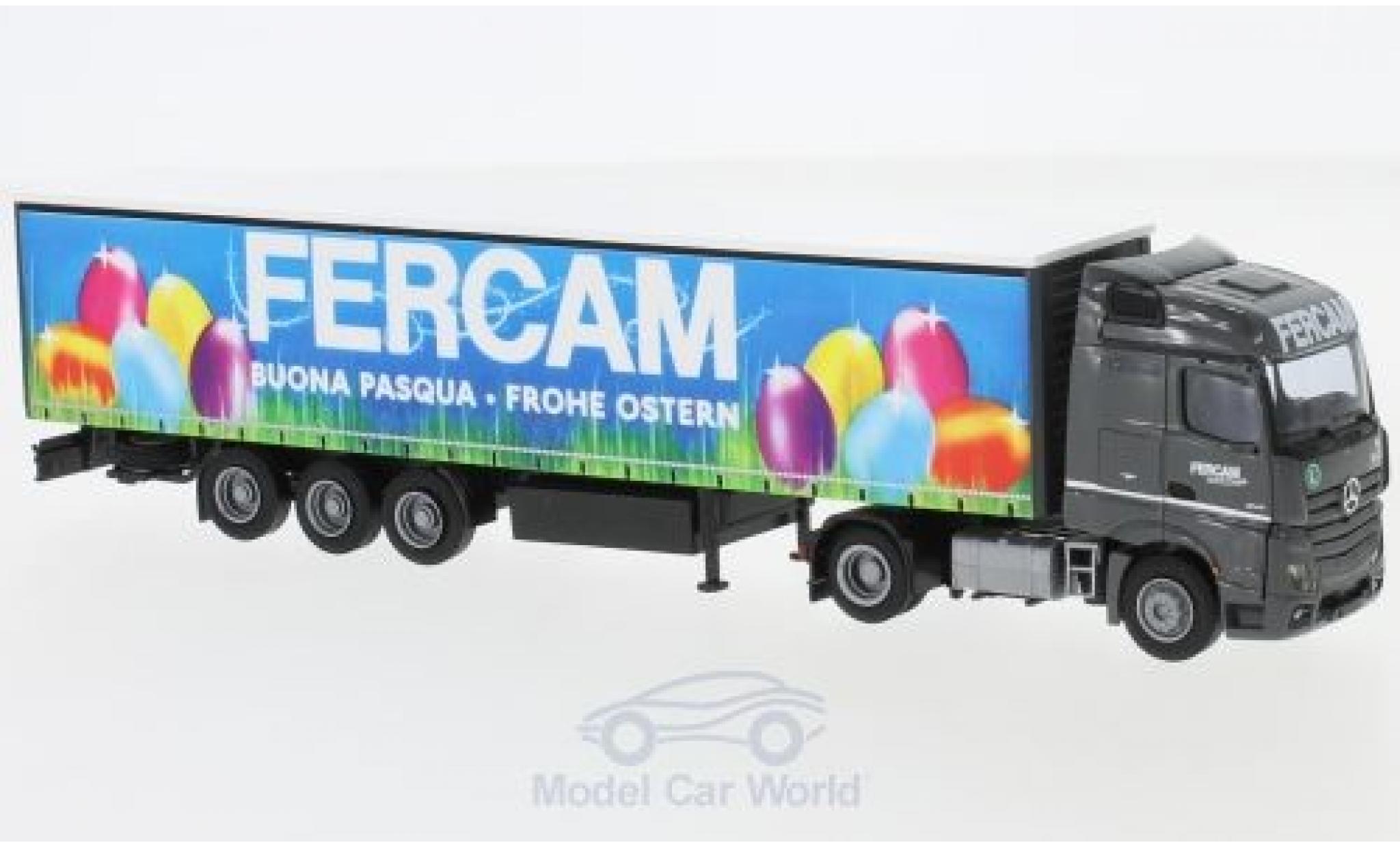 Mercedes Actros 1/87 AWM 2 Stream./Aerop. FERCAM G-KSZ diecast model cars