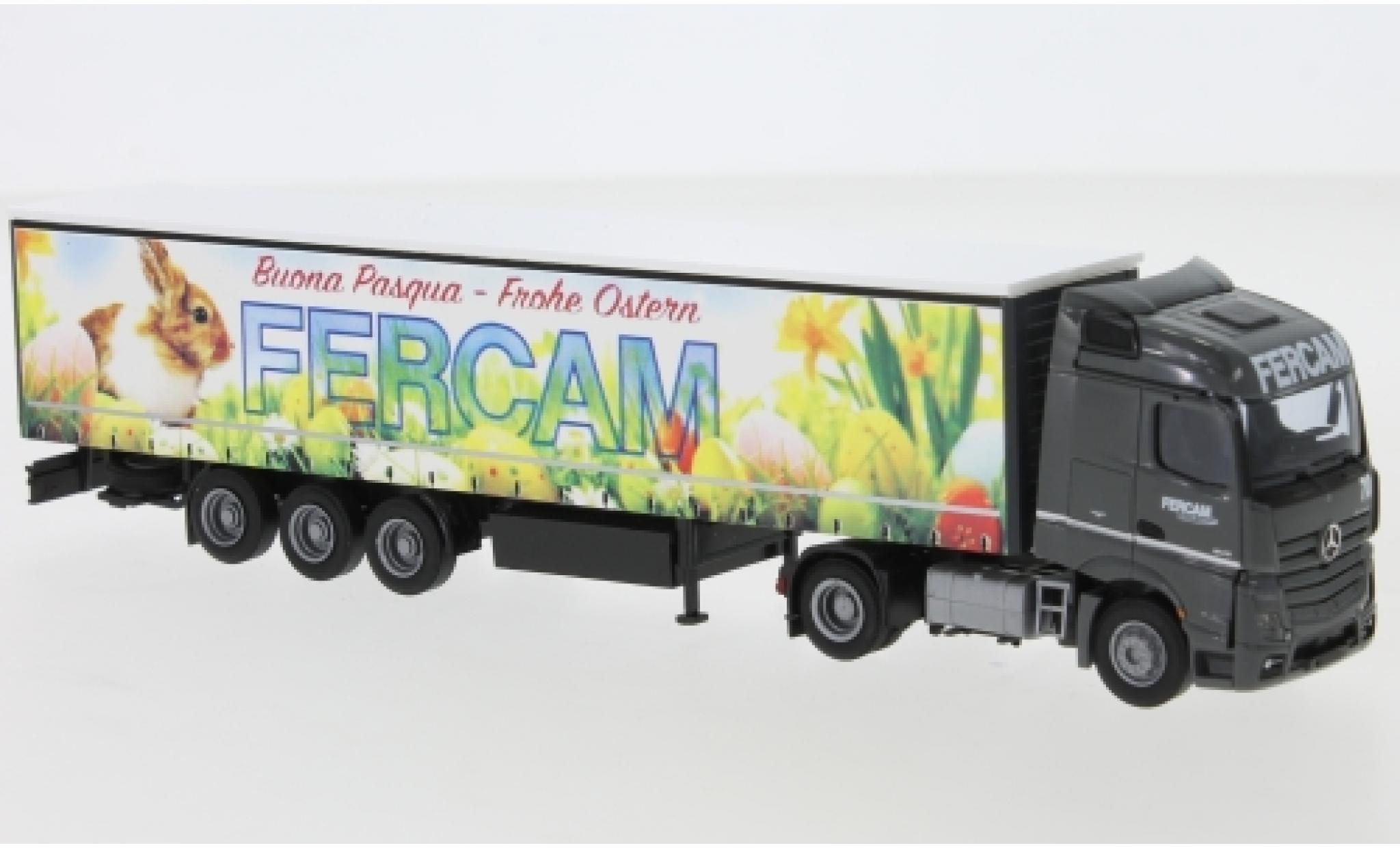 Mercedes Actros 1/87 AWM 5 Strem./Aerop. FERCAM G-KSZ diecast model cars