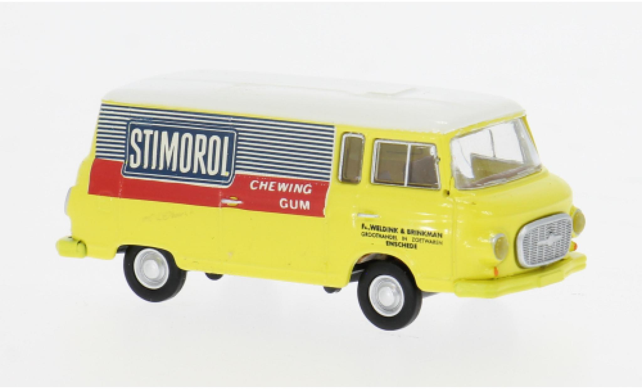 Barkas B 1000 1/87 Brekina Kasten 1962 Stimorol 1:87 diecast model cars