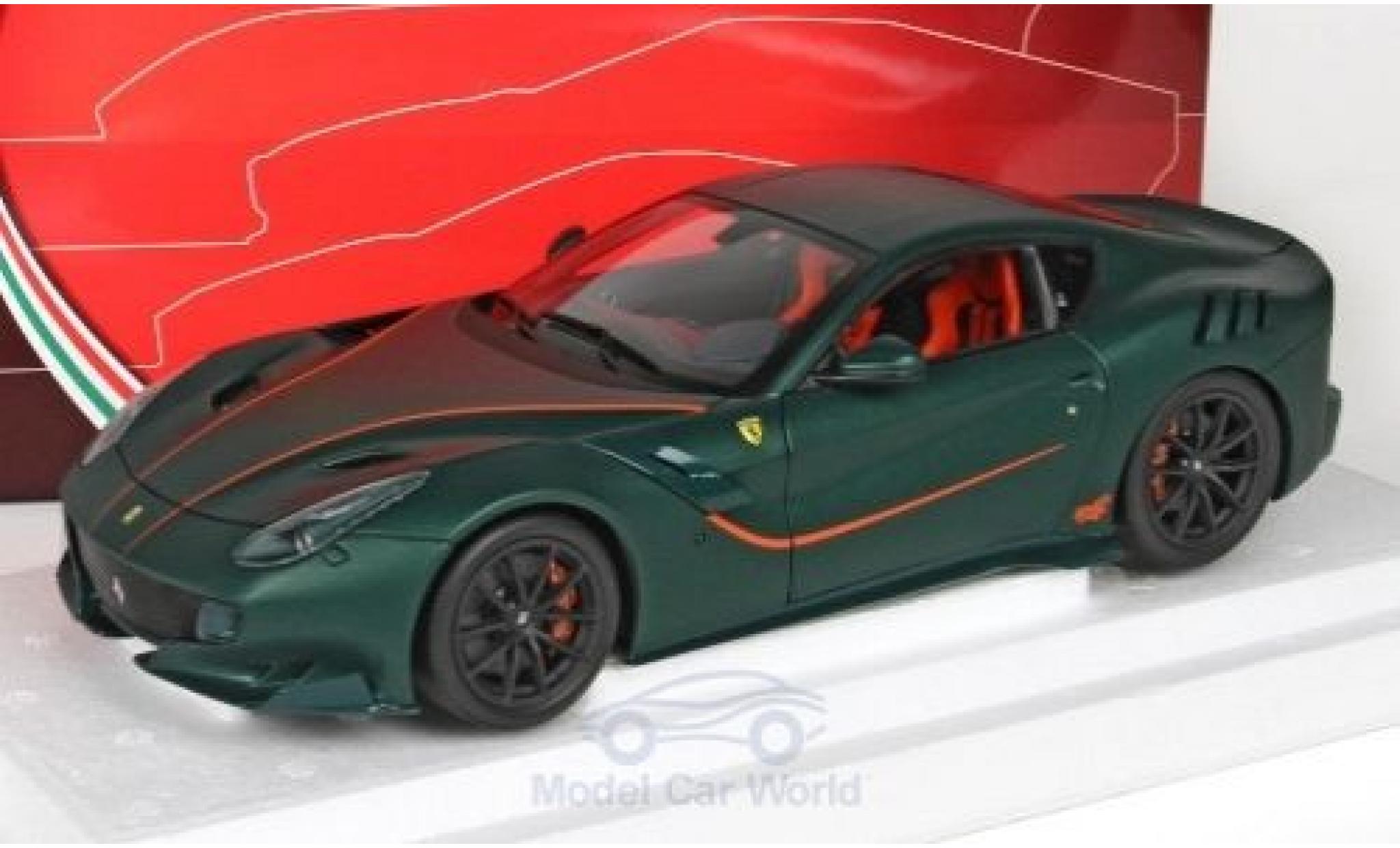 Ferrari F1 1/18 BBR Models 2 TDF matt-green/red 2015 diecast model cars