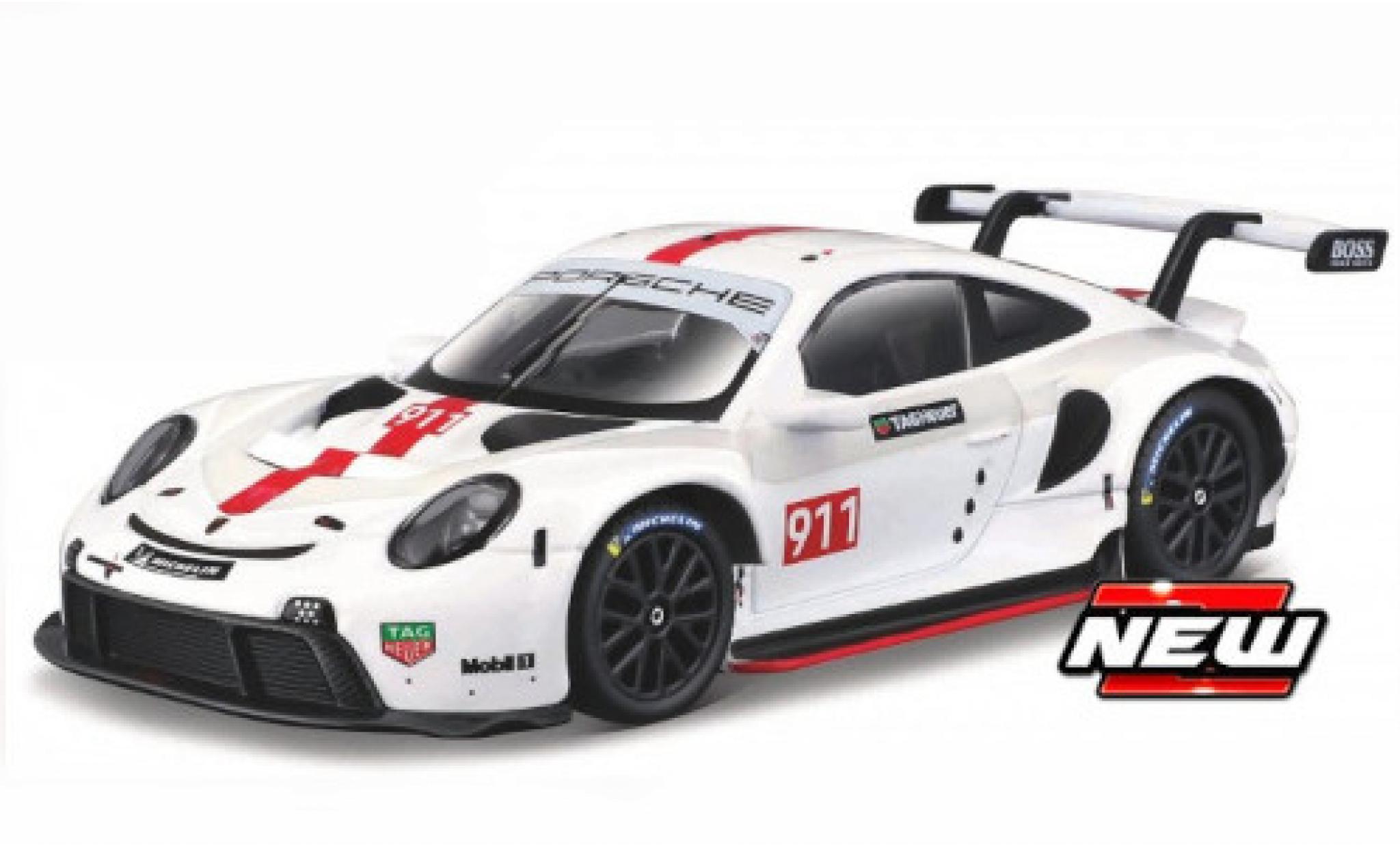 Porsche 911 1/43 Burago RSR GT diecast model cars