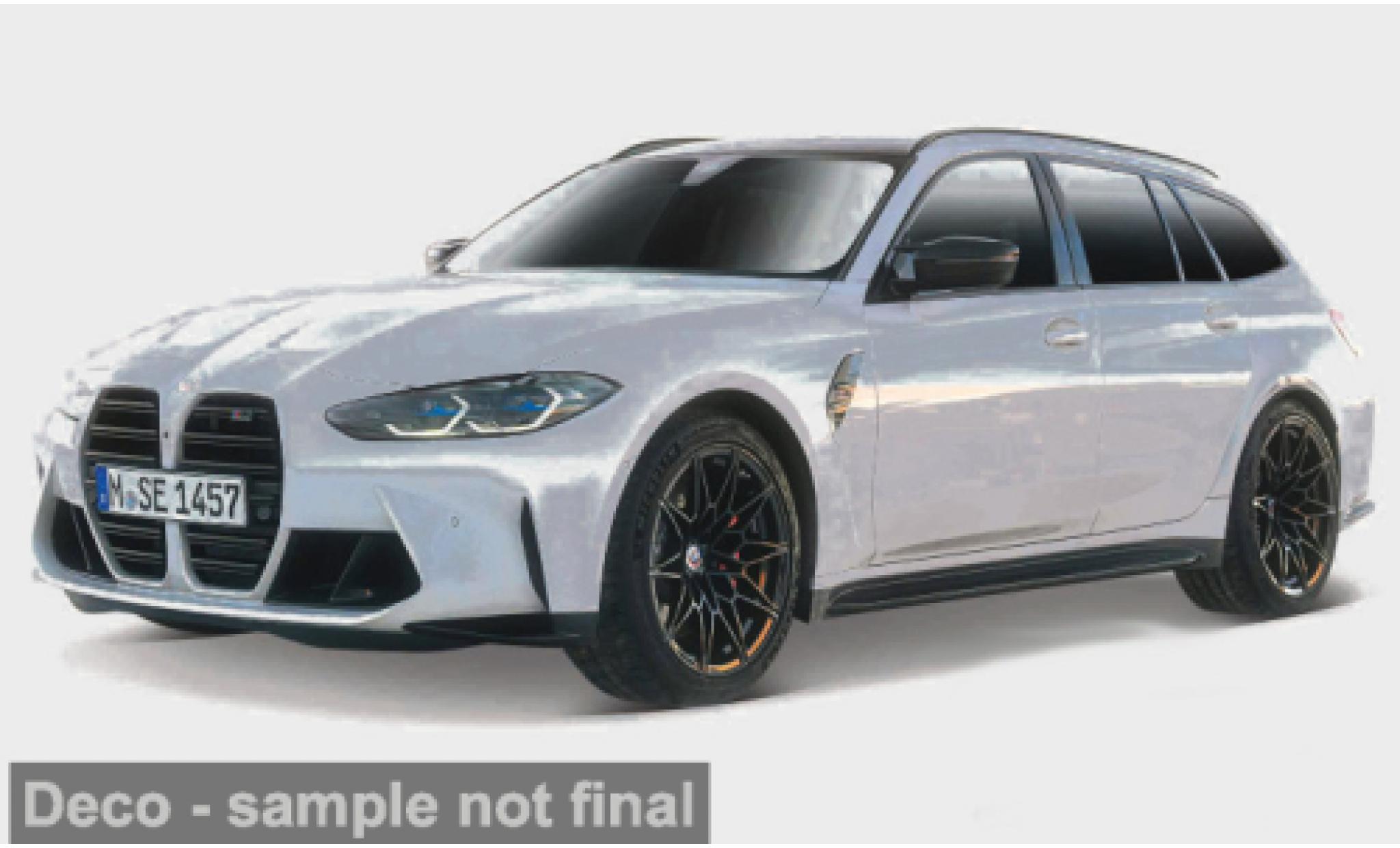 Bmw M3 1/43 Burago Bburago Touring grey 2023 1:43 diecast model cars