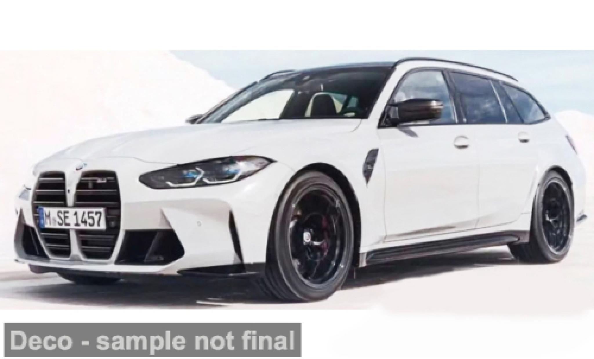 Bmw M3 1/24 Burago Bburago Touring white 2023 1:24 diecast model cars
