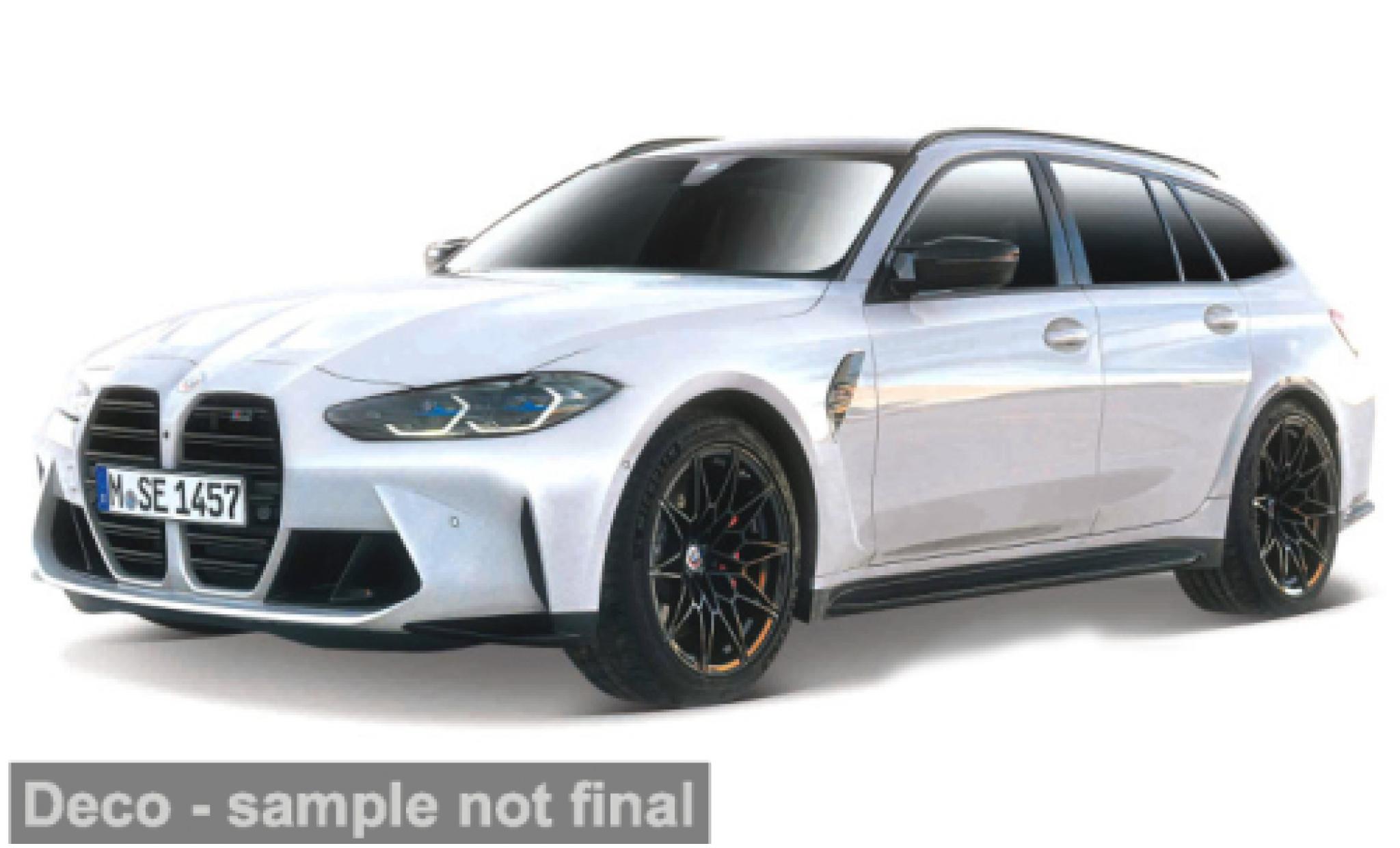 Bmw M3 1/43 Burago Bburago Touring white 2023 1:43 diecast model cars