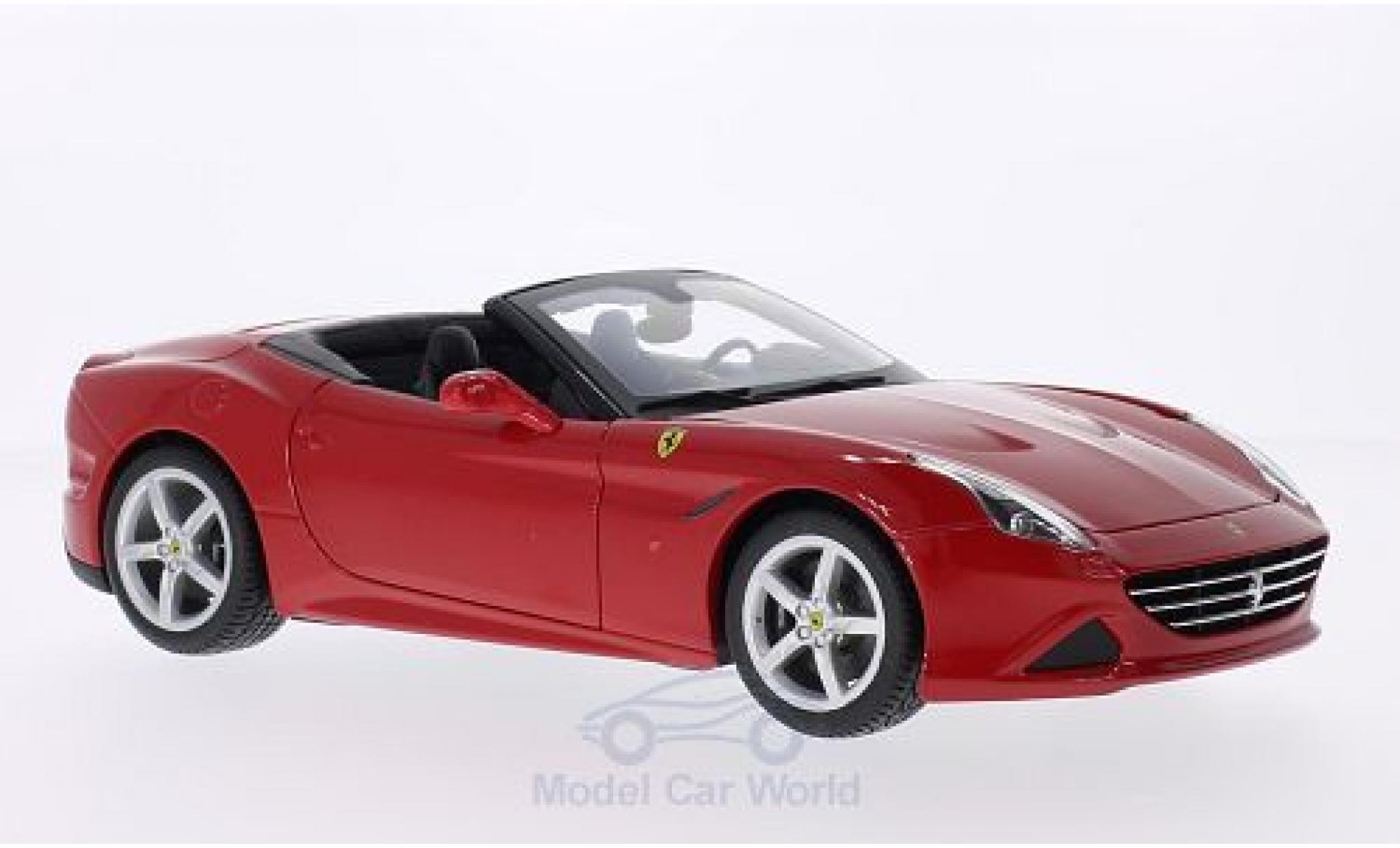 Ferrari California 1/18 Burago T red 2014 offen diecast model cars