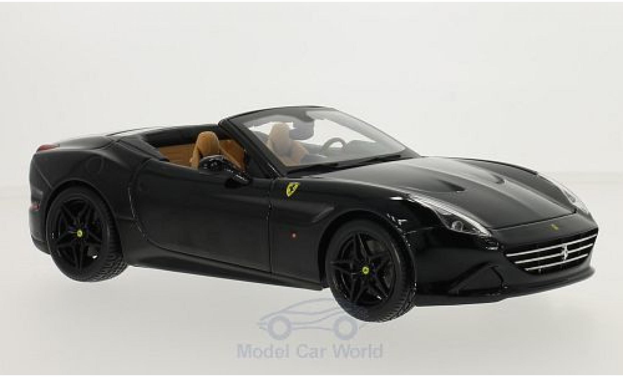 Ferrari California 1/18 Burago T black diecast model cars