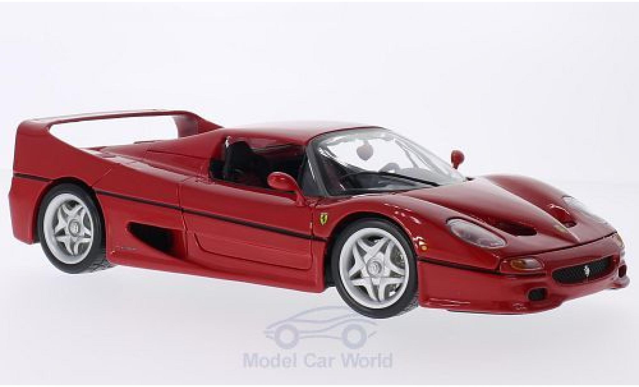 Ferrari F50 1/24 Burago red diecast model cars