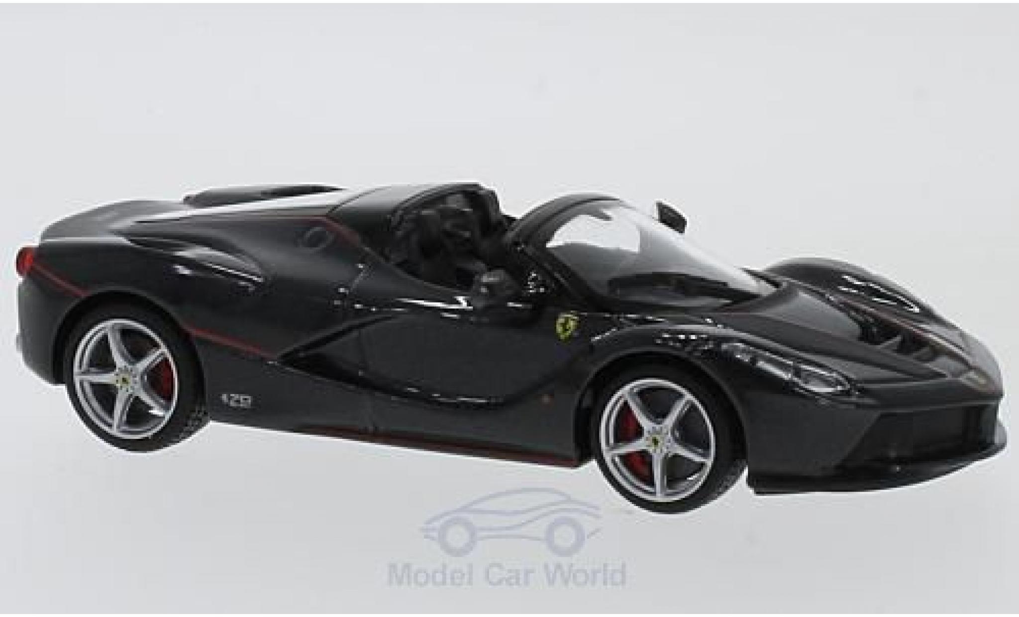 Ferrari LaFerrari 1/43 Burago Laferrari Aperta black diecast model cars