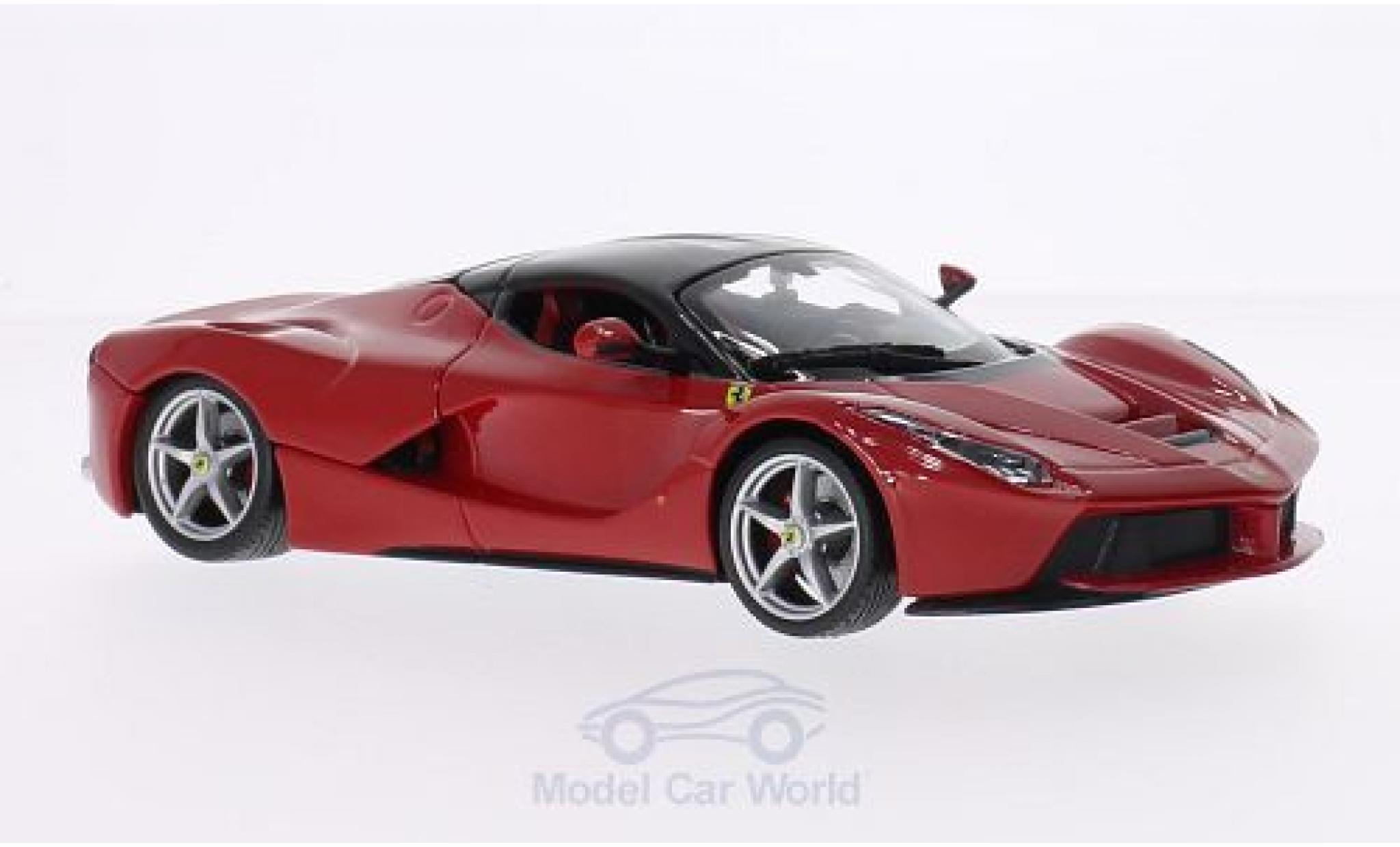 Ferrari LaFerrari 1/24 Burago La red/black ohne Vitrine diecast model cars