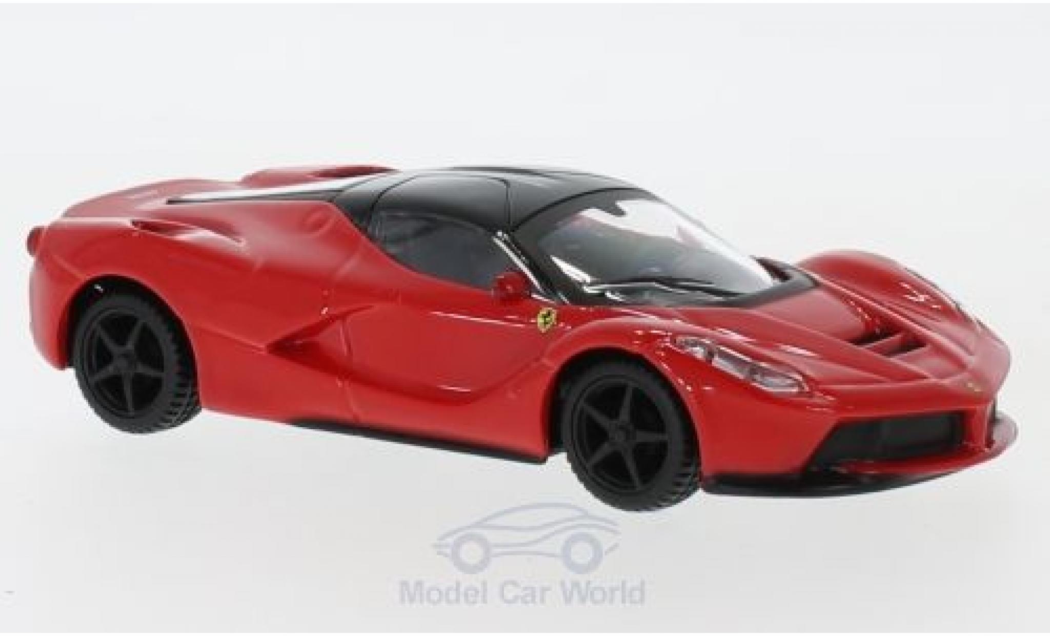 Ferrari LaFerrari 1/43 Burago La red/white pull-back diecast model cars
