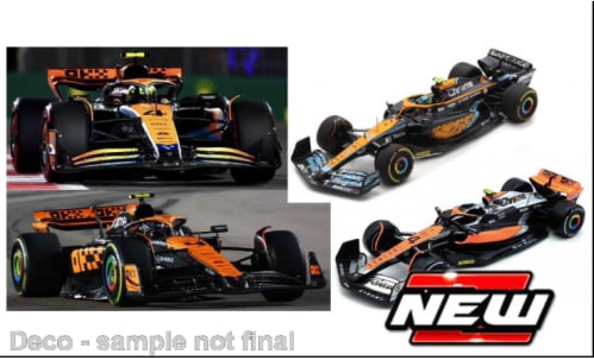 McLaren F1 1/43 Burago Bburago 4er Set: Formula 1 Team Formel 1 1:43 diecast model cars