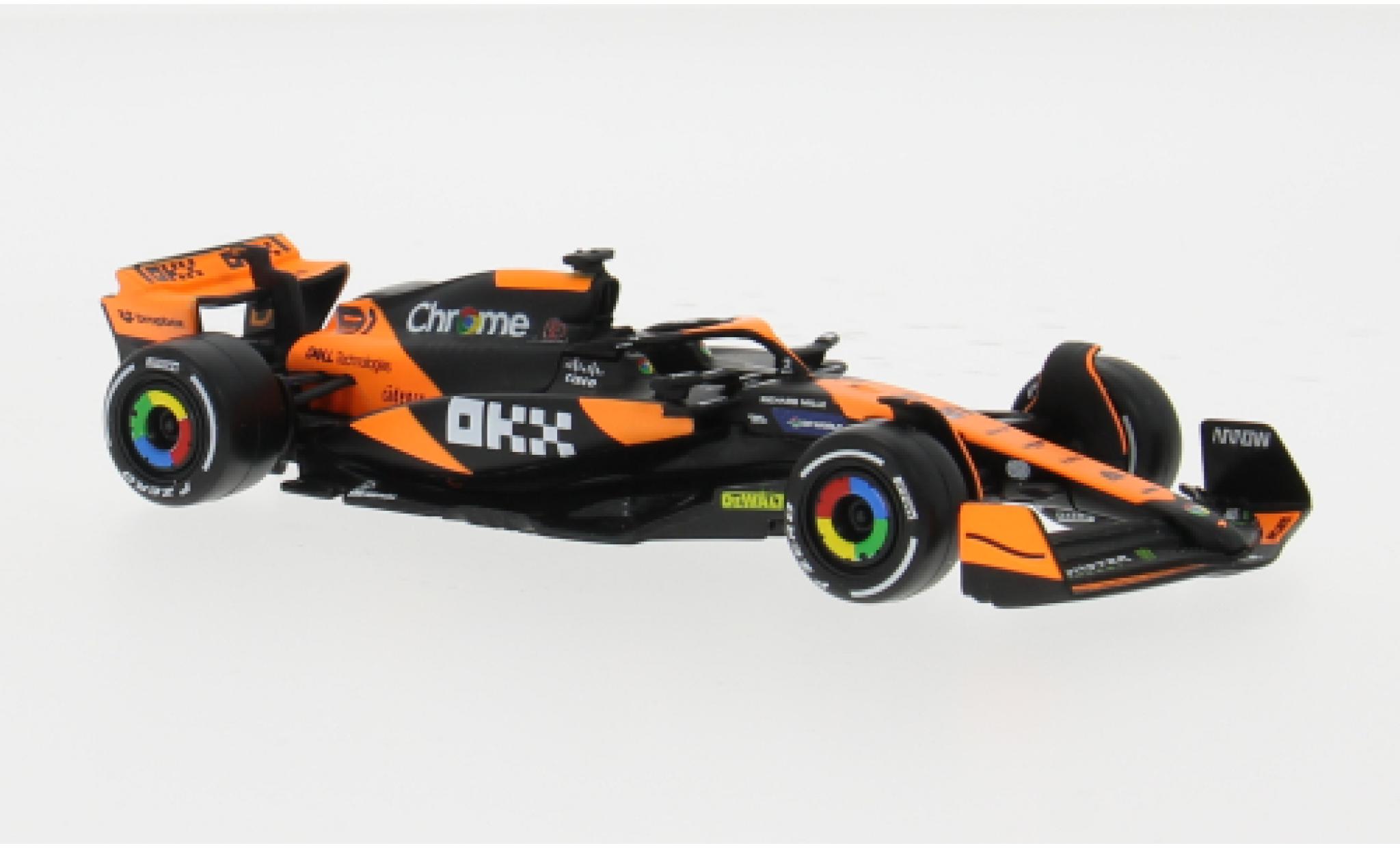 McLaren F1 1/43 Burago Bburago MCL38 No.81 Team Formel 1 2024 1:43 diecast model cars
