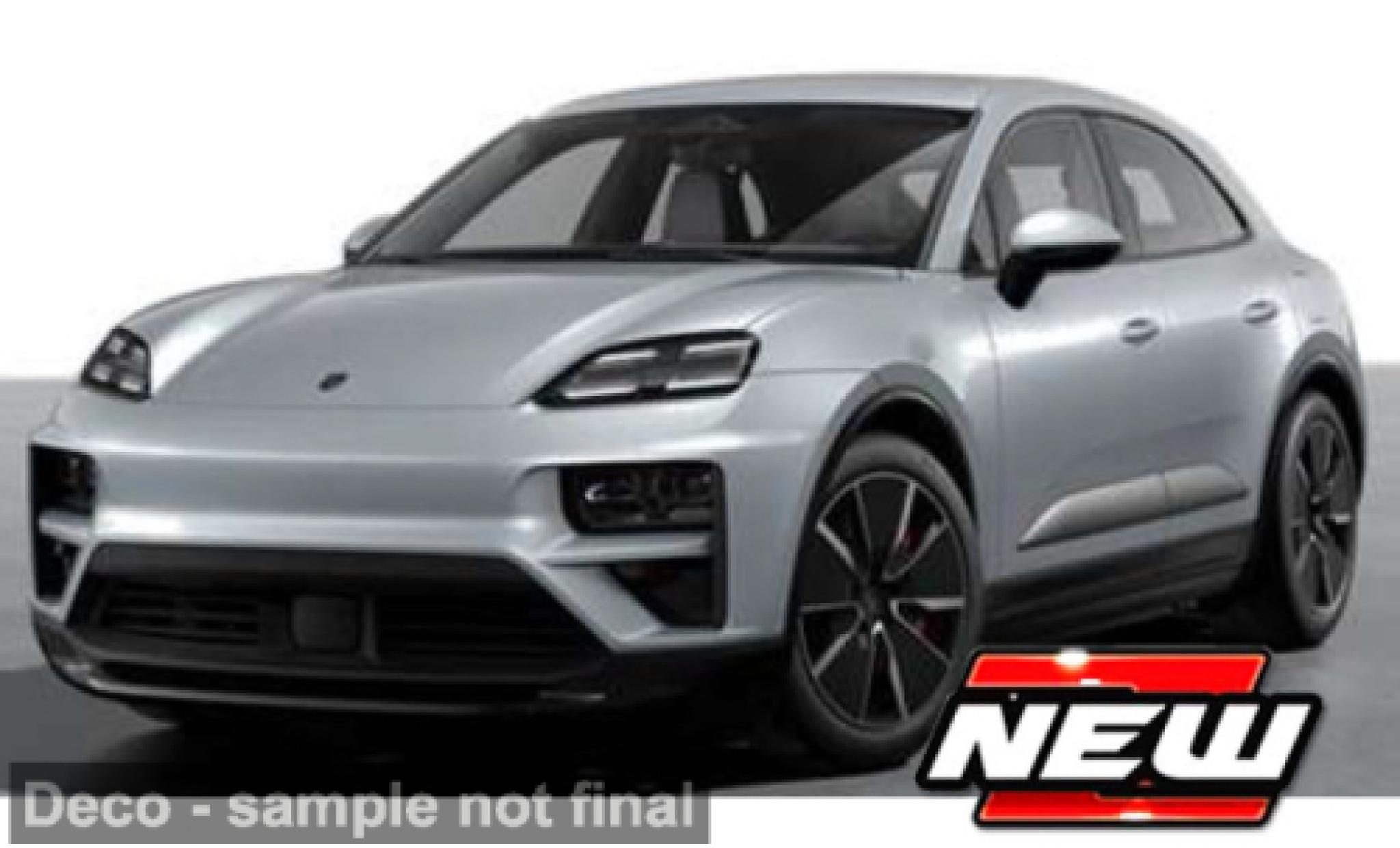 Porsche Macan Turbo 1/24 Burago Bburago silver 2024 1:24 diecast model cars