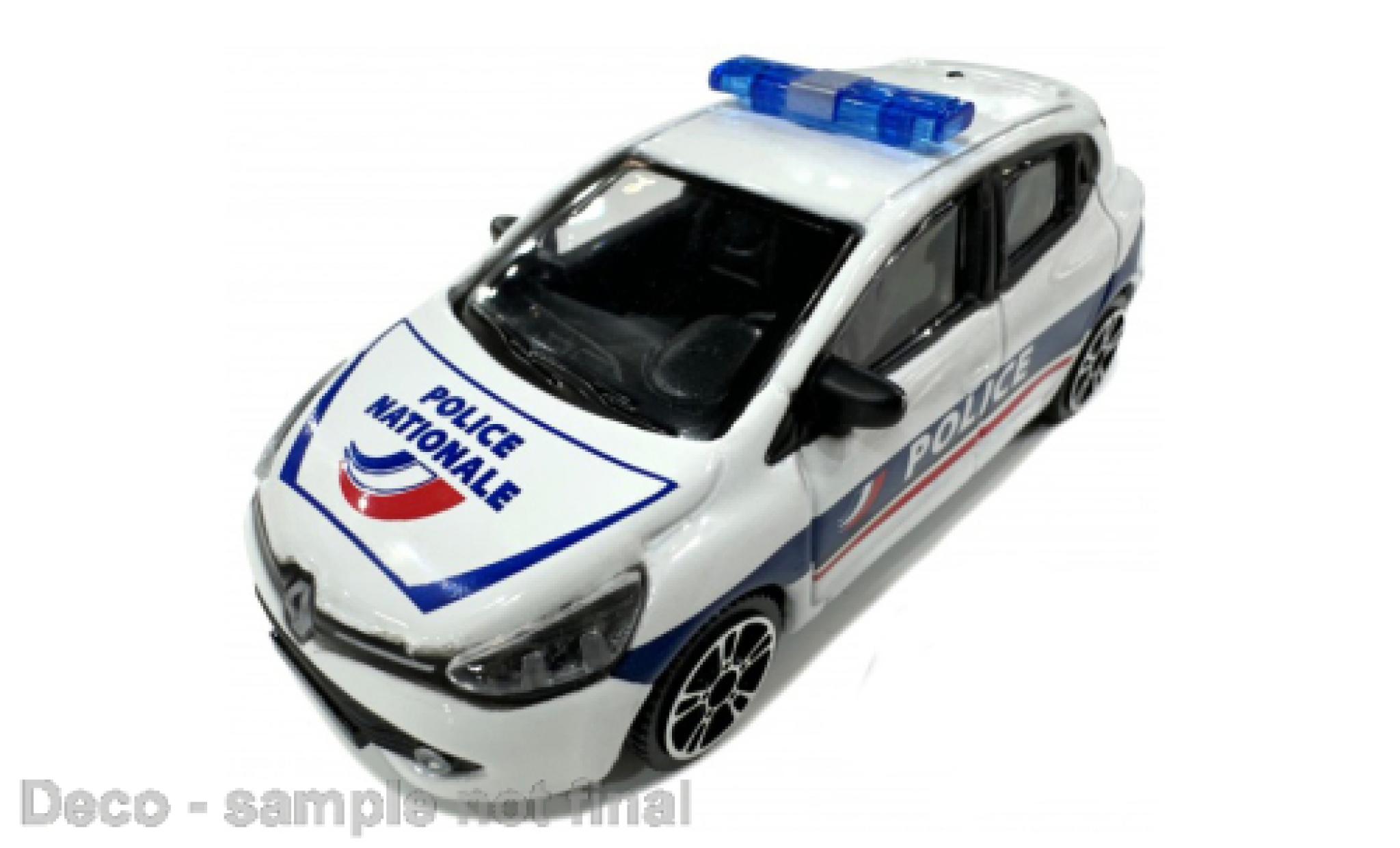 Renault Clio 1/43 Burago Bburago Police Nationale (F) 1:43 diecast model cars
