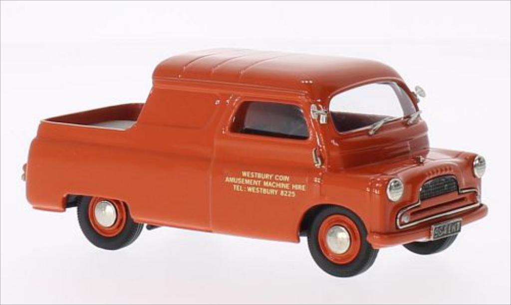 Bedford CA 1/43 Brooklin Canopy Pick-Up Westbury Coin orange 1960 diecast model cars