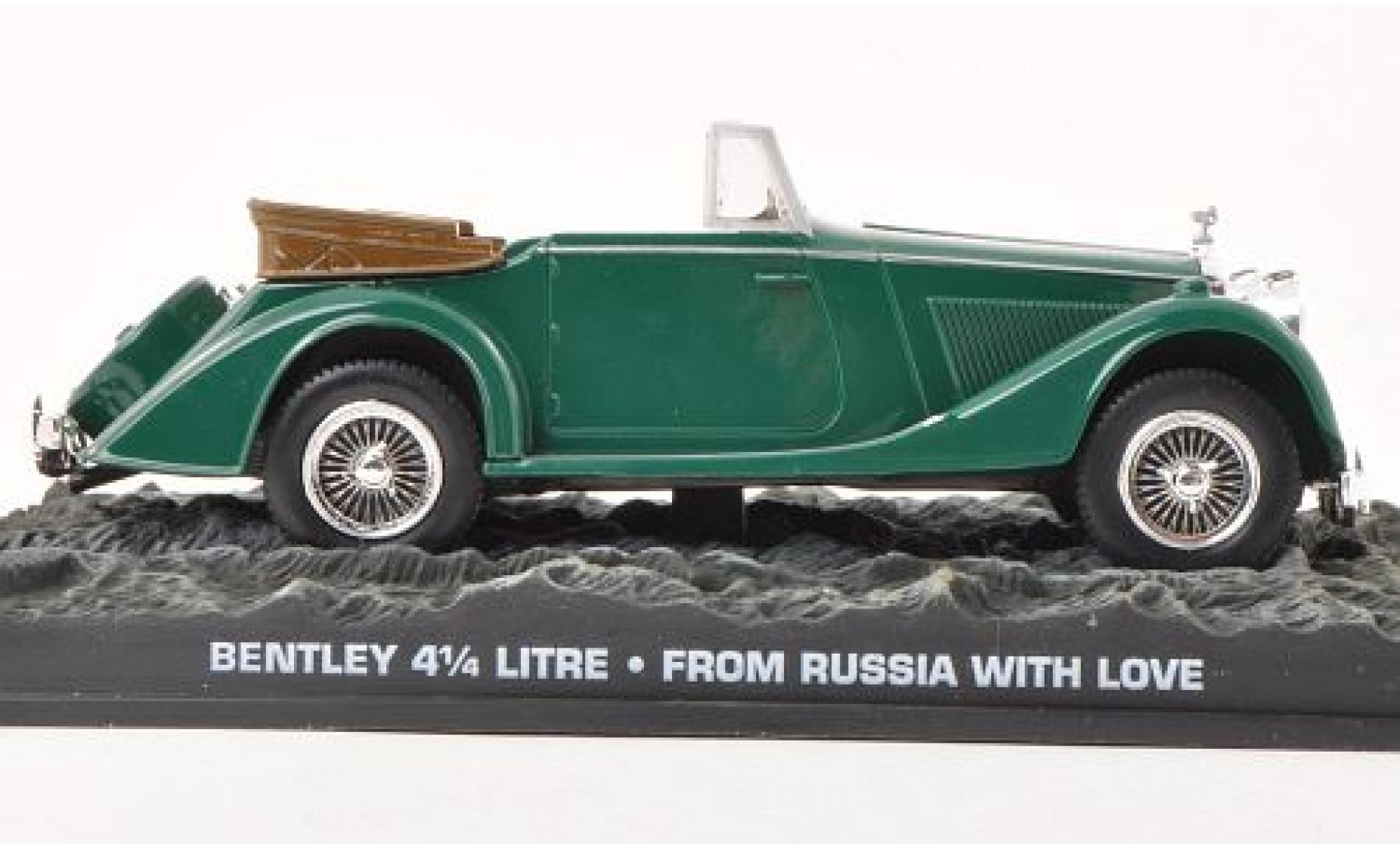 Bentley 4.5 1/43 SpecialC 4 1/2 Litre DH green .-007 1:43 diecast model cars
