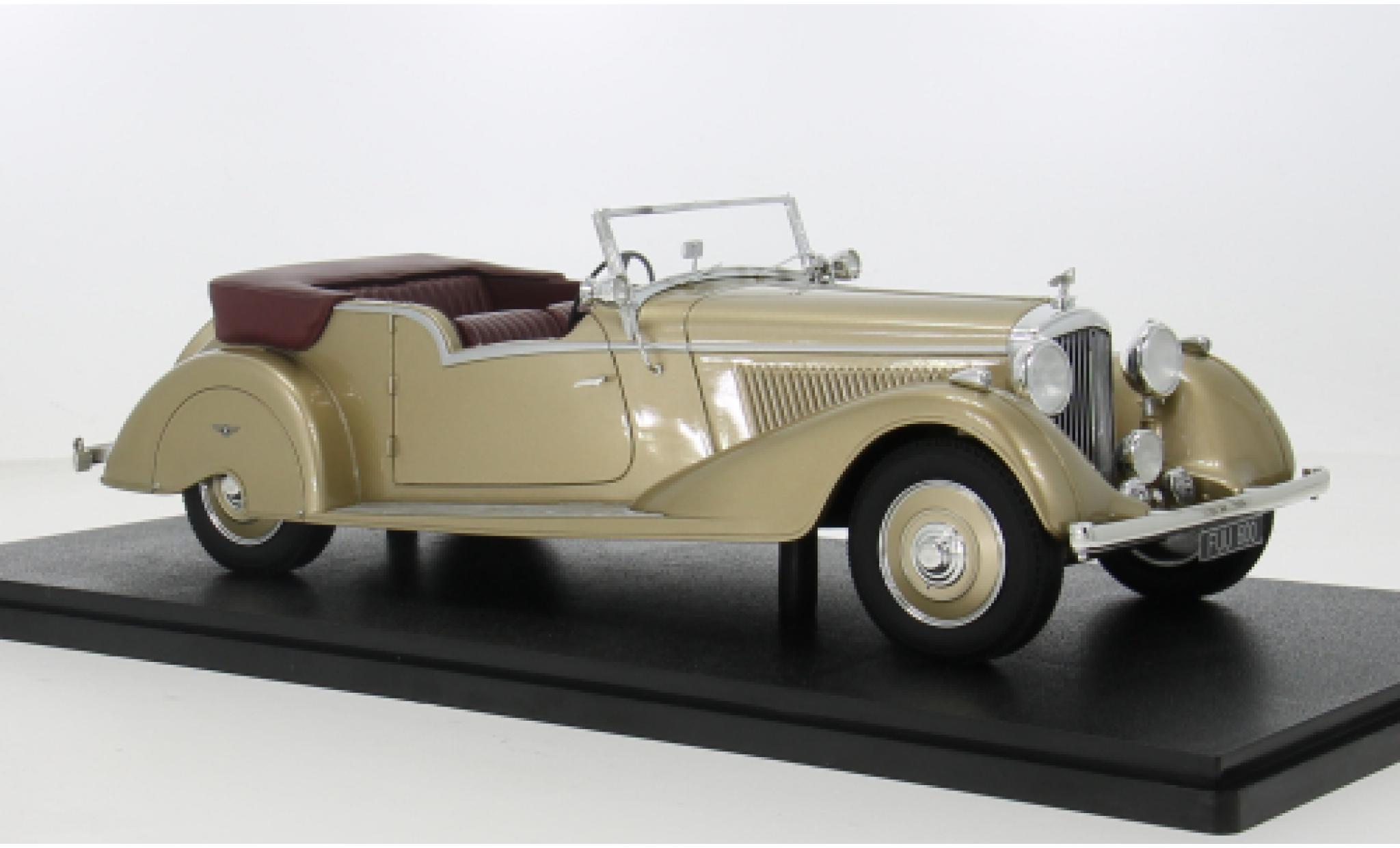 Bentley 4.5 1/18 Cult Scale Models 4.25 L Vanden Plas Tourer beige 1938 1:18 diecast model cars